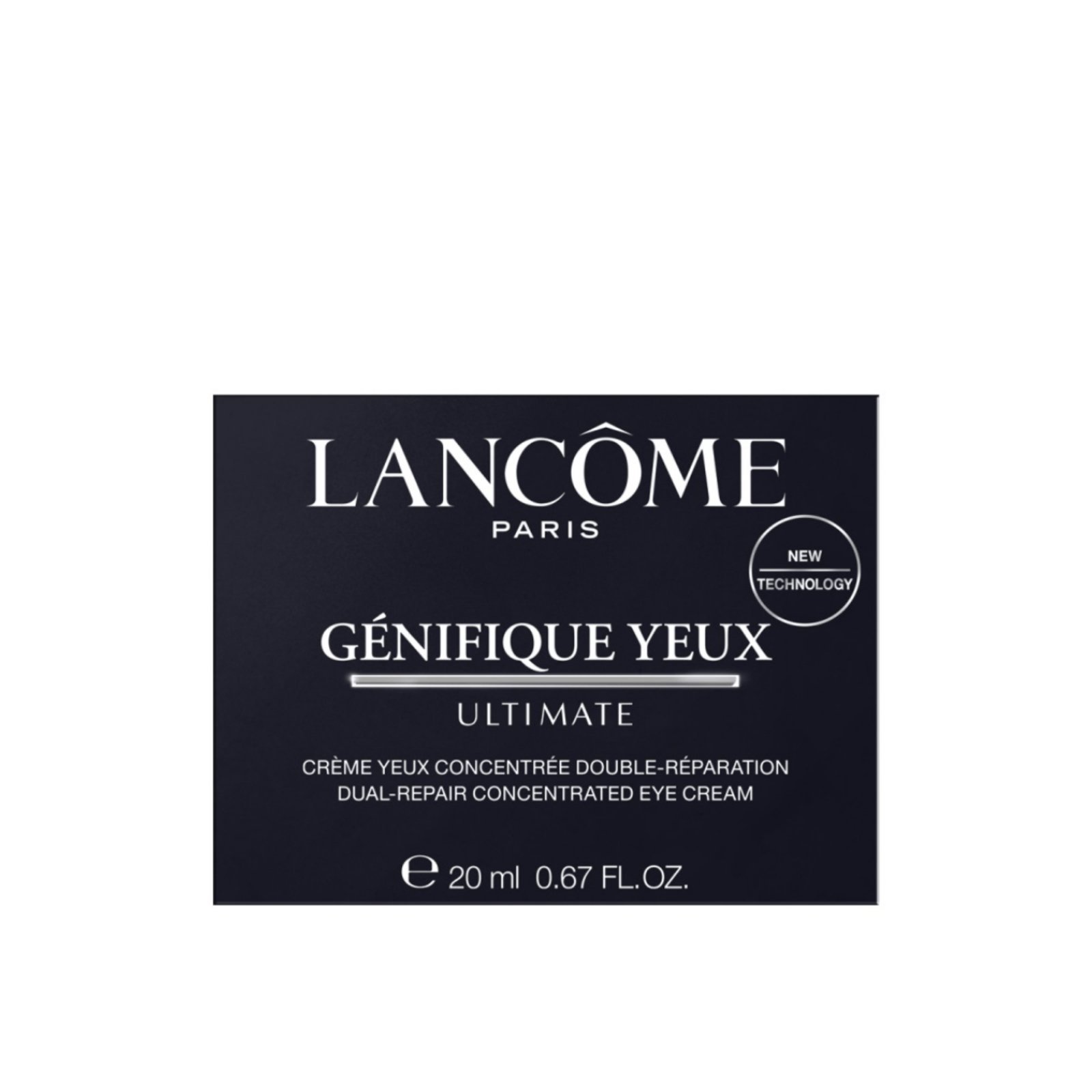 Vista 3 Lancome Genifique Yeux Ultimate - Eye Cream 20ml branco/preto cream Lancome branco/preto cream