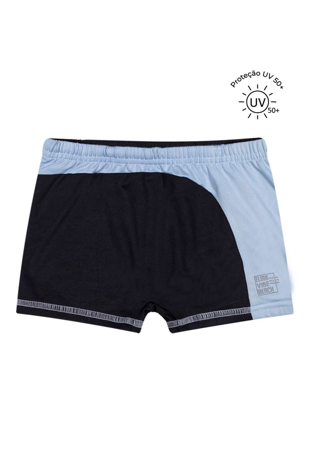 Sunga Boxer Menino Bicolor Elian Preto