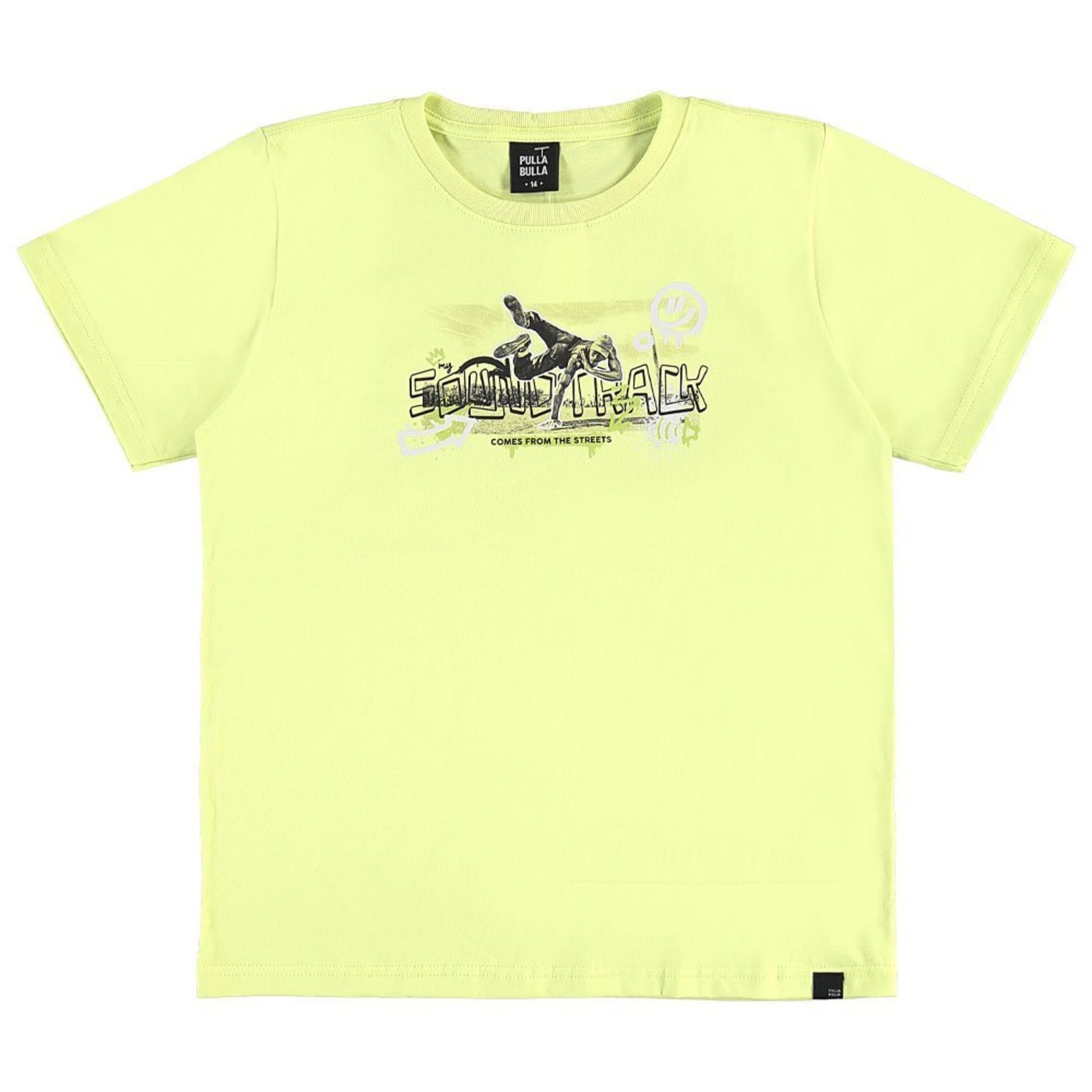 Infantil - Camiseta Verde Juvenil Pulla Bulla Menino - 53955-1344
