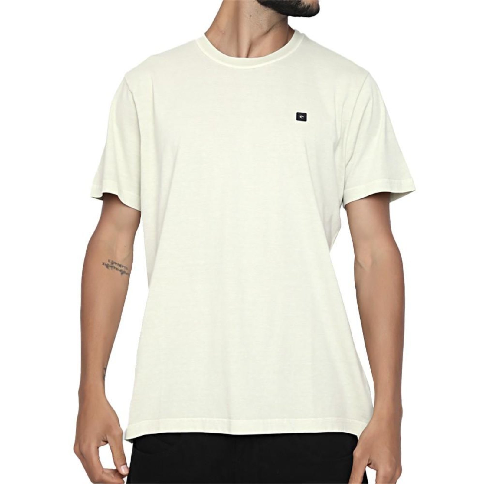 Camiseta Rip Curl Plain Wash Blade Masculina SM23 Mint