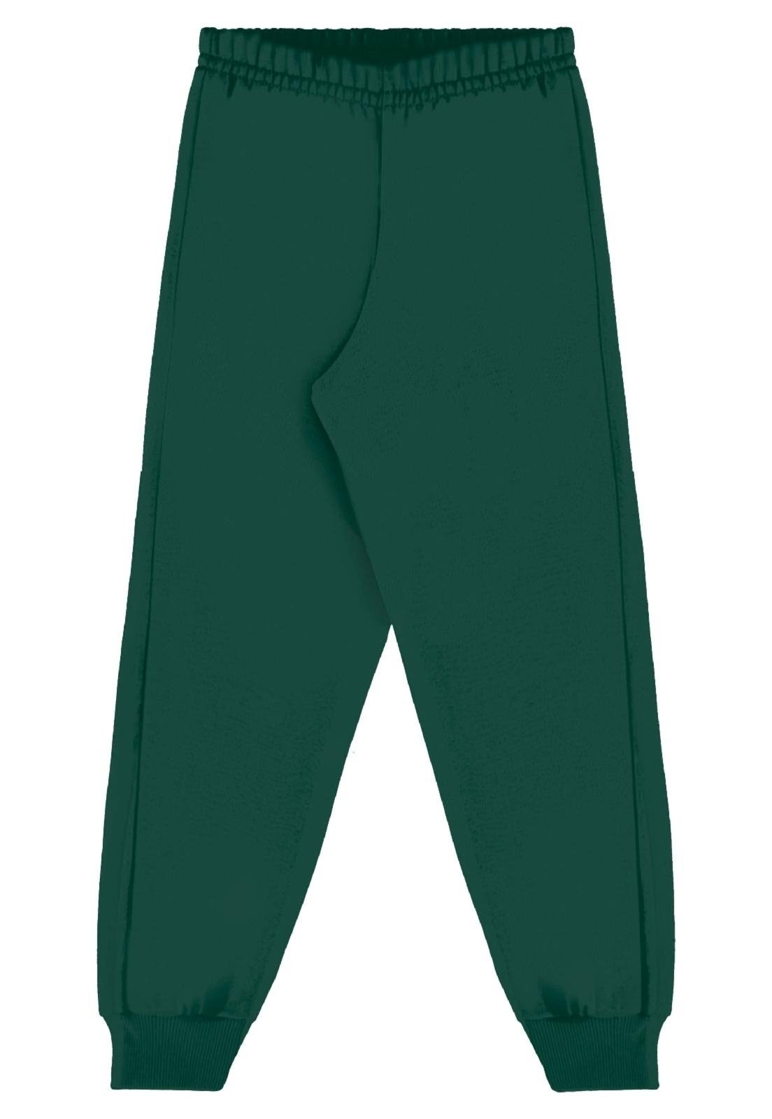 Infantil - Calça Unissex em Moletom Bee Loop Verde