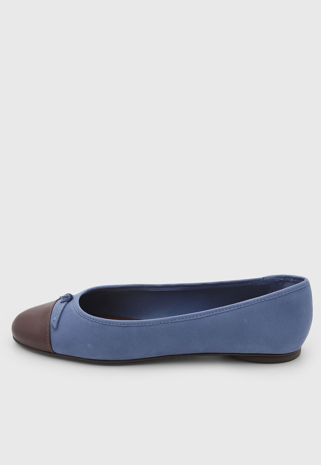 Sapatilha Feminina Arezzo Couro Azul