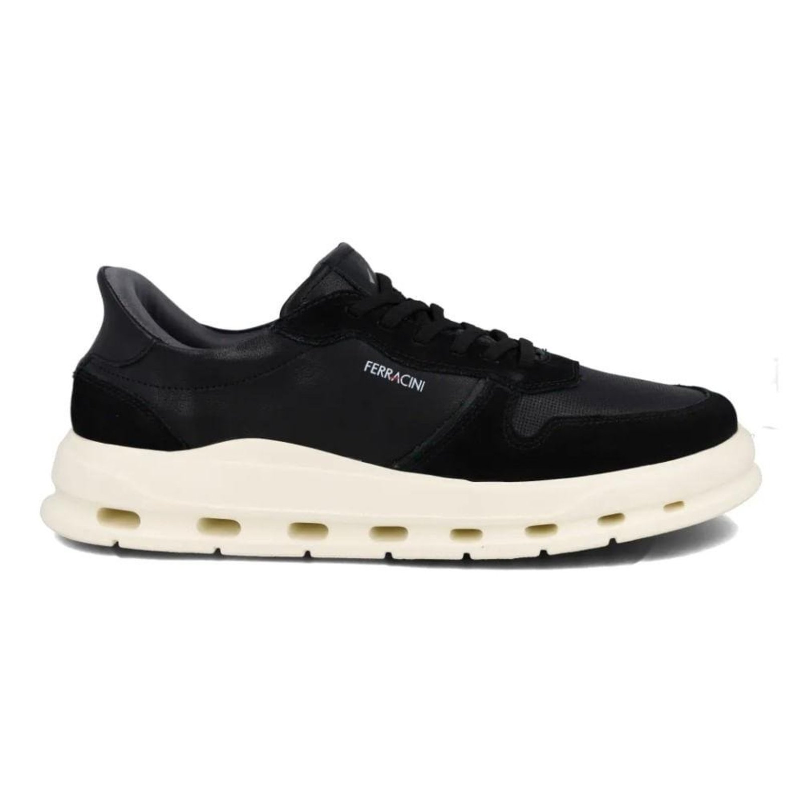 Sneaker Masculino Ferracini Flow Couro Preto