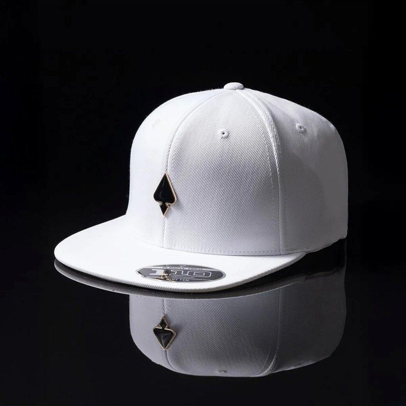 Boné MCD Aba Reta Fitão 1.10 Flexfit WT25 Branco