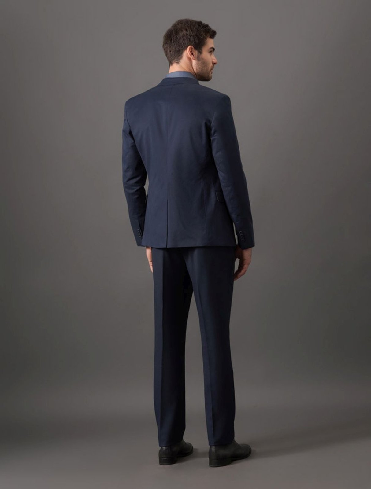 Vista 2 Blazer Masculino Essentials Extreme Slim Calvin Klein CKS Premium Label preto CKS Premium Label preto