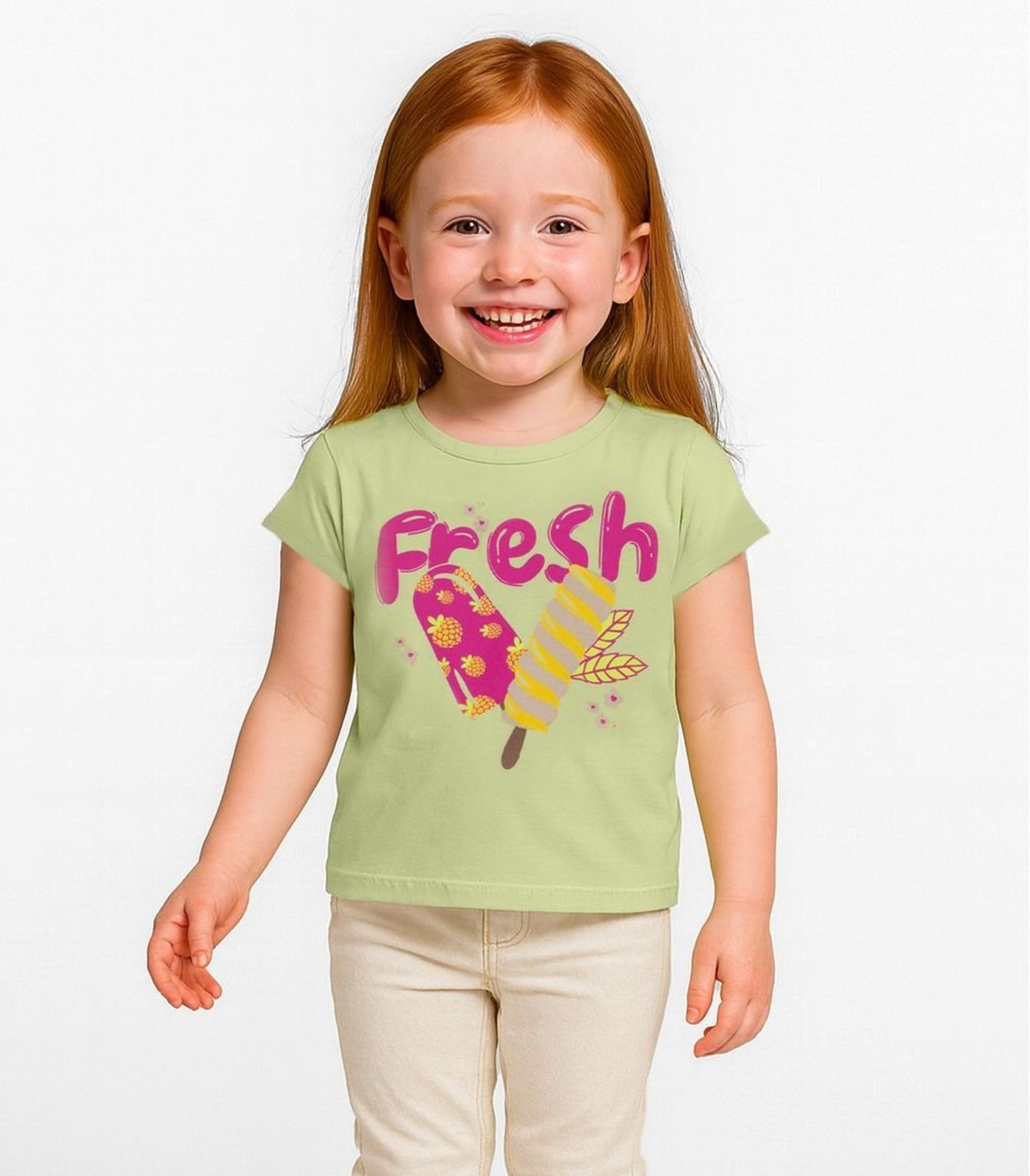 Infantil – Blusa Menina Infinita Cor Amarelo