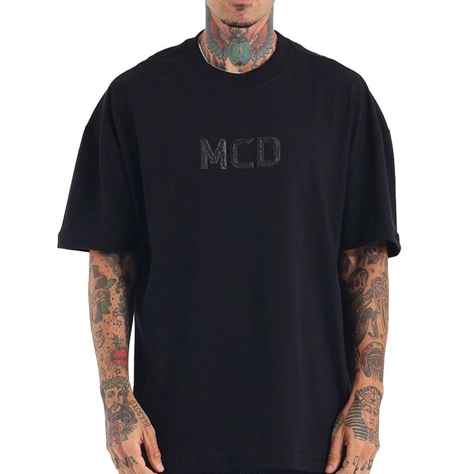 Camiseta MCD Box Fit MCD Relevo WT26 Masculina Preto