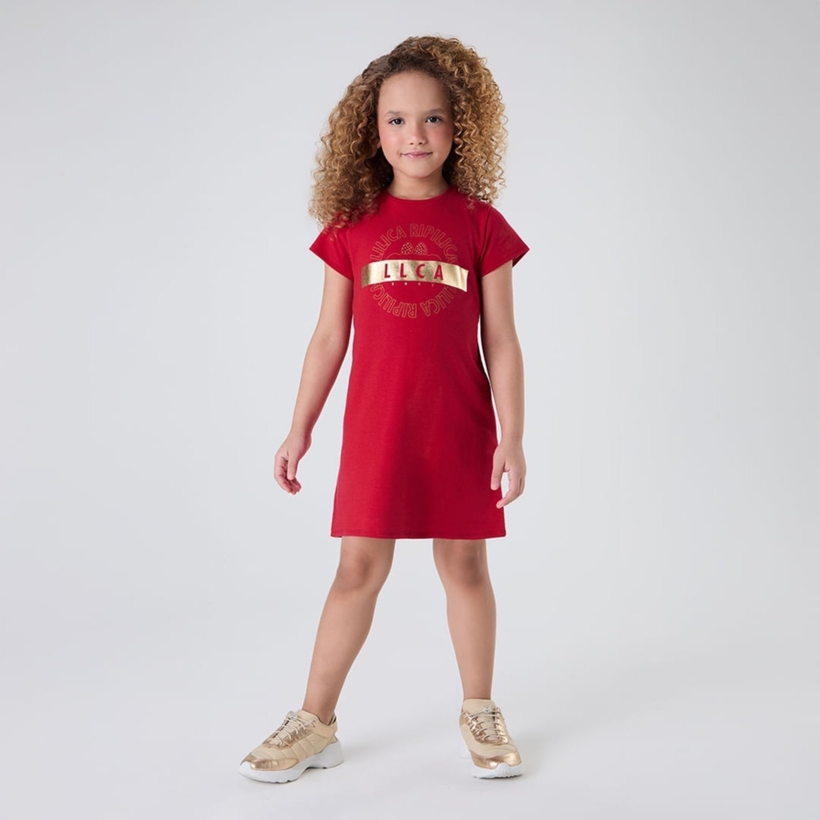 Infantil - Vestido Curto Feminino Lilica Ripilica