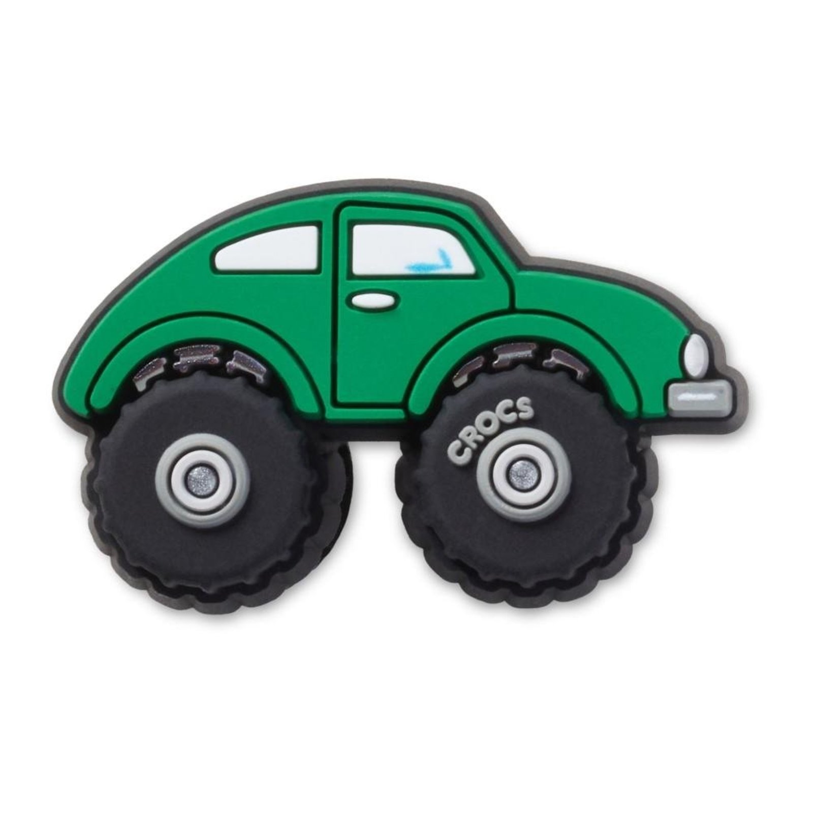Infantil - Jibbitz™ Caminhão Verde Monster Truck Único Branco