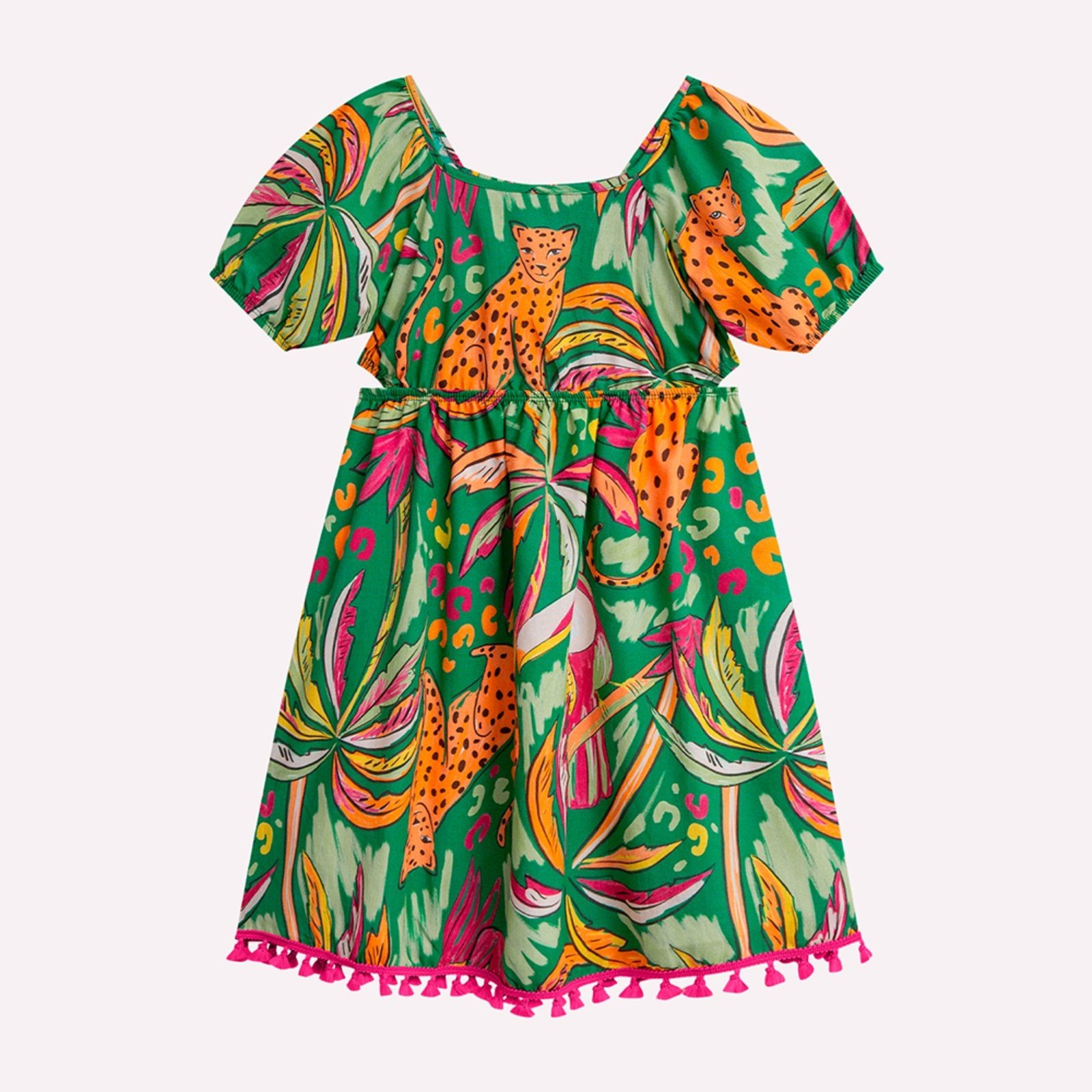 Infantil – Vestido Menina Estampa Nanai