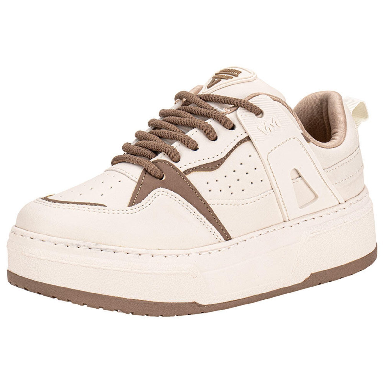 Tênis Feminino Casual Via Marte 304001 B5830304 Bege