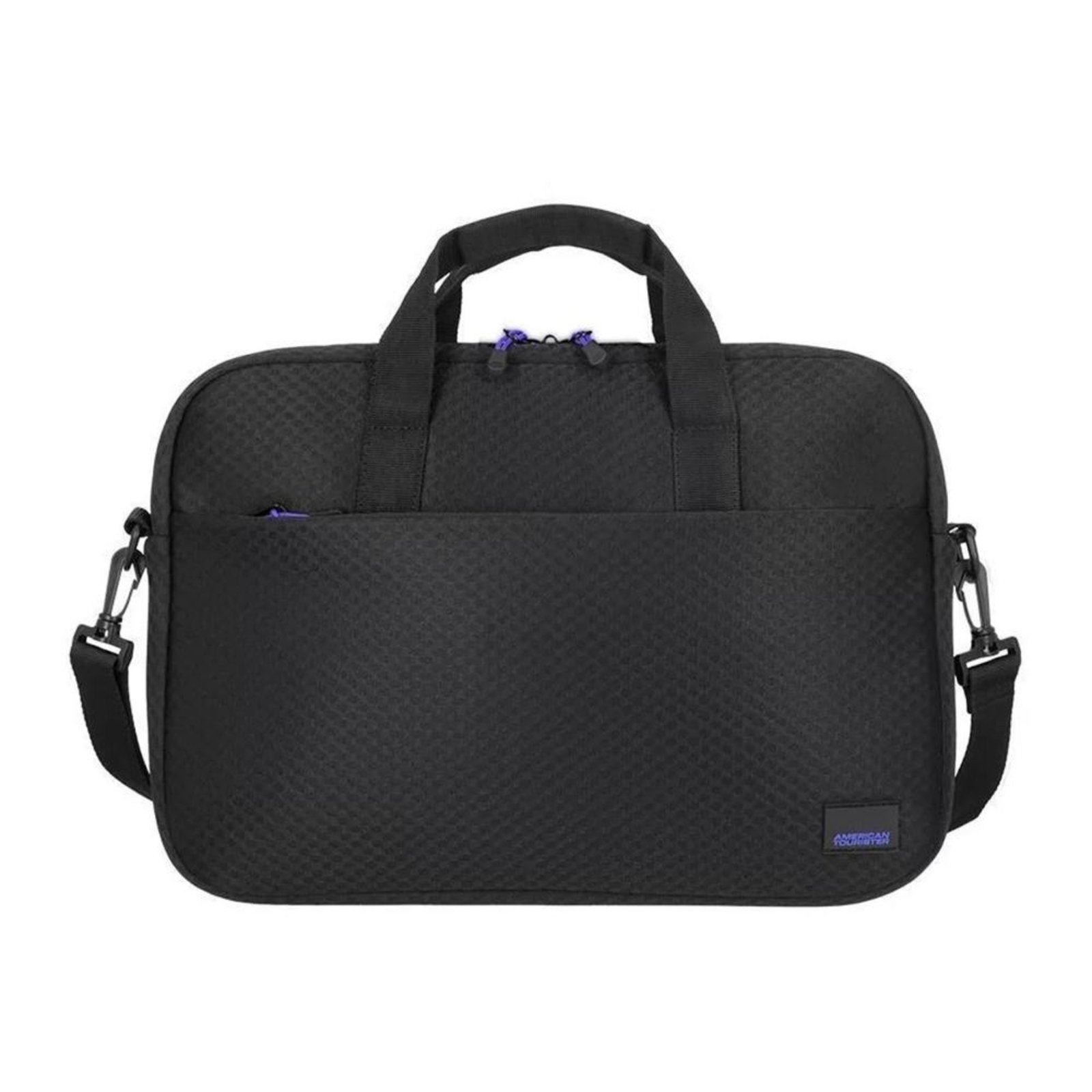Vista 2 Pasta American Tourister Notebook 15,6'' Snap Max Preto incolor American Tourister incolor