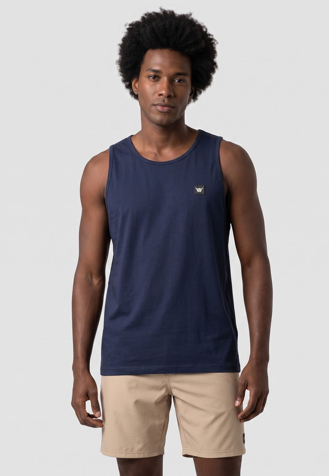 Regata Masculina Hang Loose Silk Label Azul Marinho