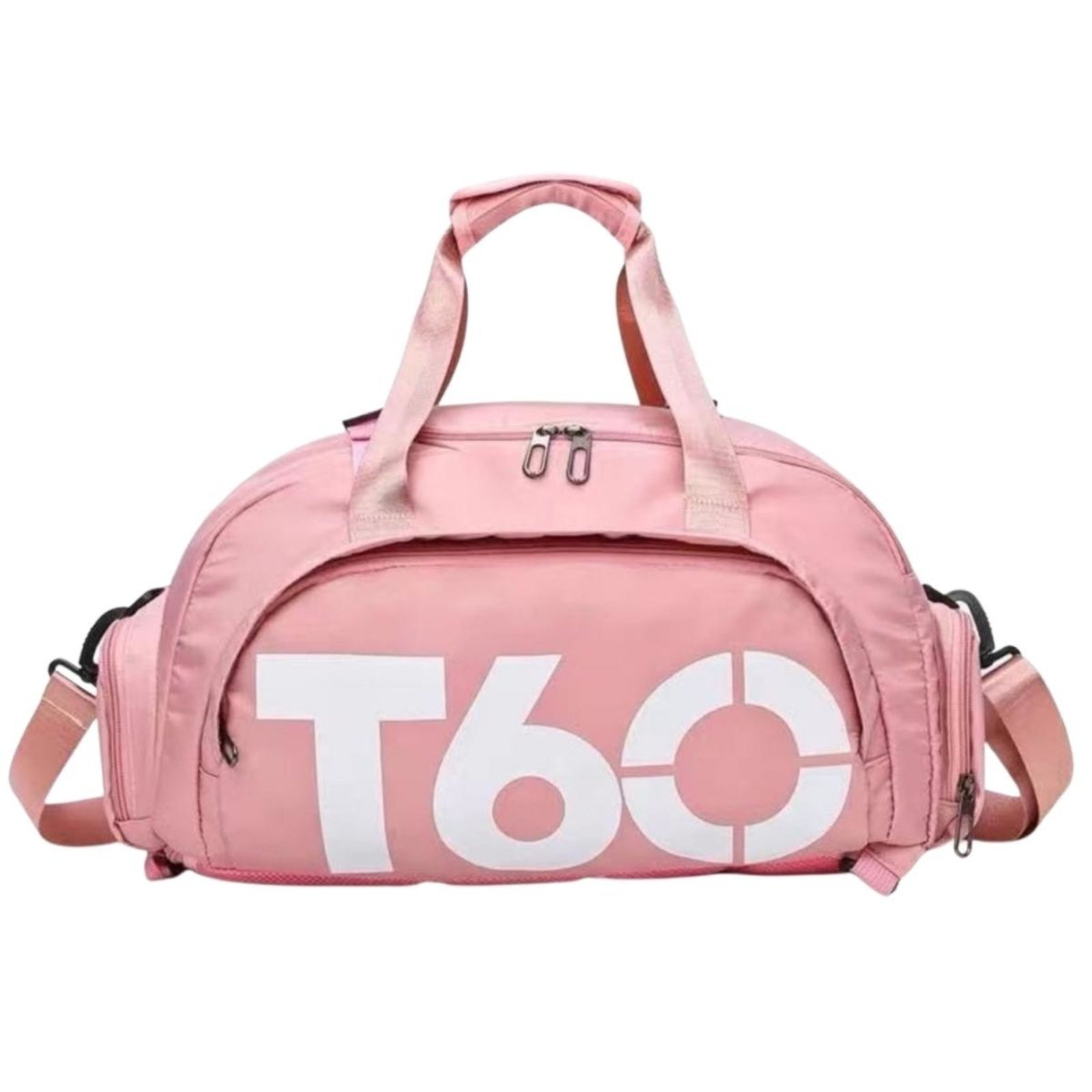 Mochila Feminina Academia Bolsa Esportiva Mala Viagem Star Shop Rosa
