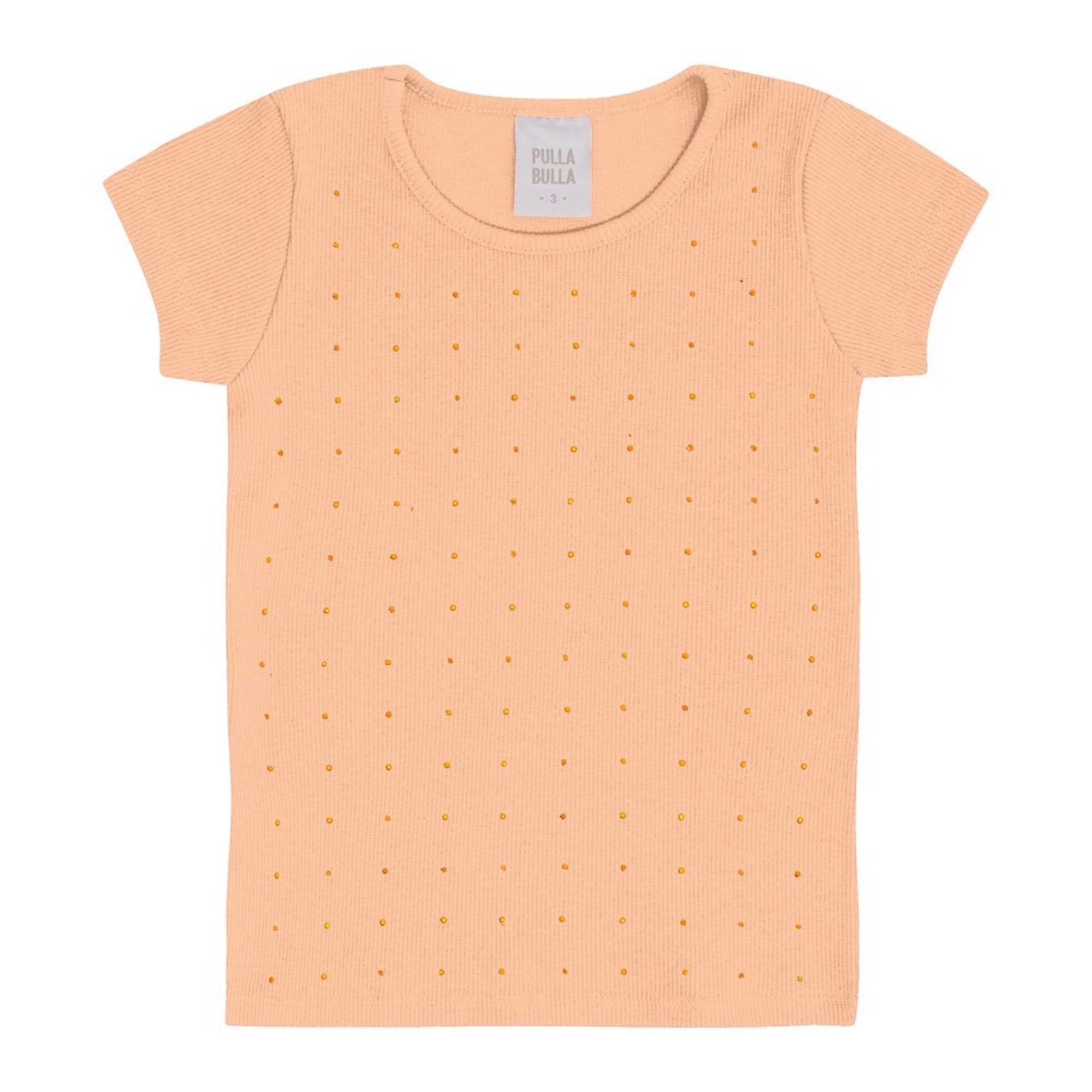 Infantil - Blusa Primeiros Passos Menina - Pessego - 50604-1292 Laranja
