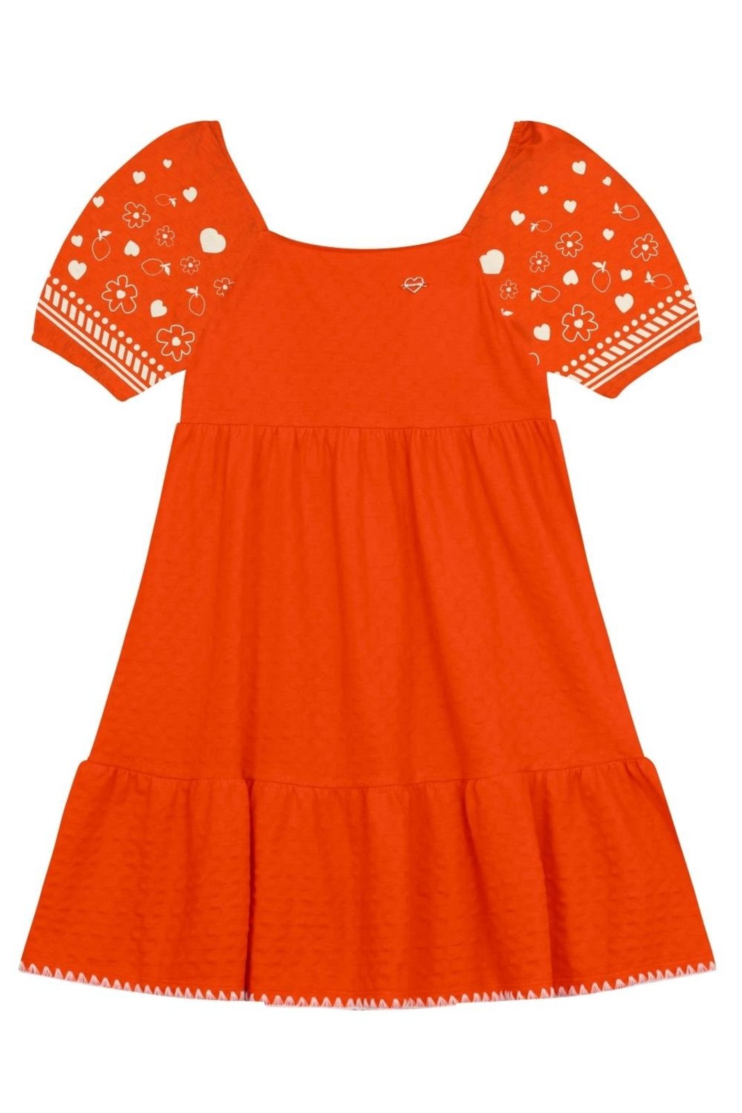 Infantil - Vestido menina em cotton Brandili