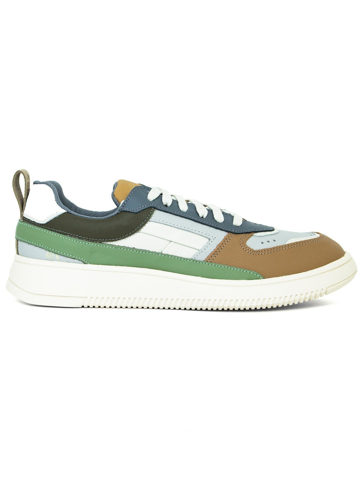 Tênis Reserva RSV Hero Colors Casual Masculino Urbano Confortável Couro Colors Ocre Branco Off White Bege Verde