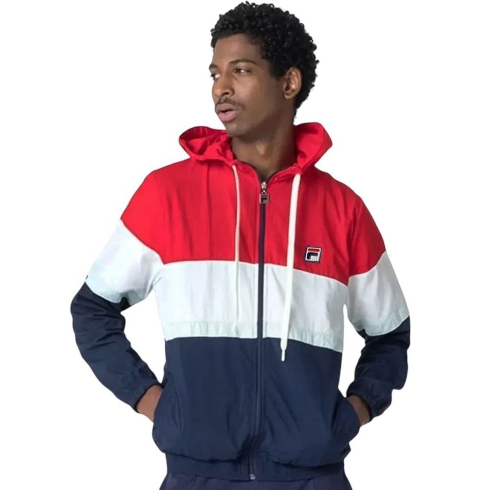Jaqueta Fila Flag Masculina – Azul Marinho – fila