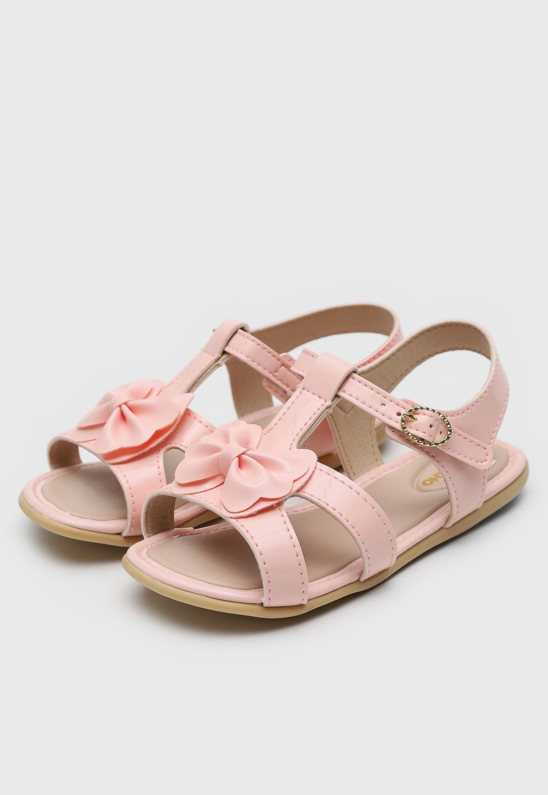 Infantil - Sandália Pimpolho Encanto Laço Rosa