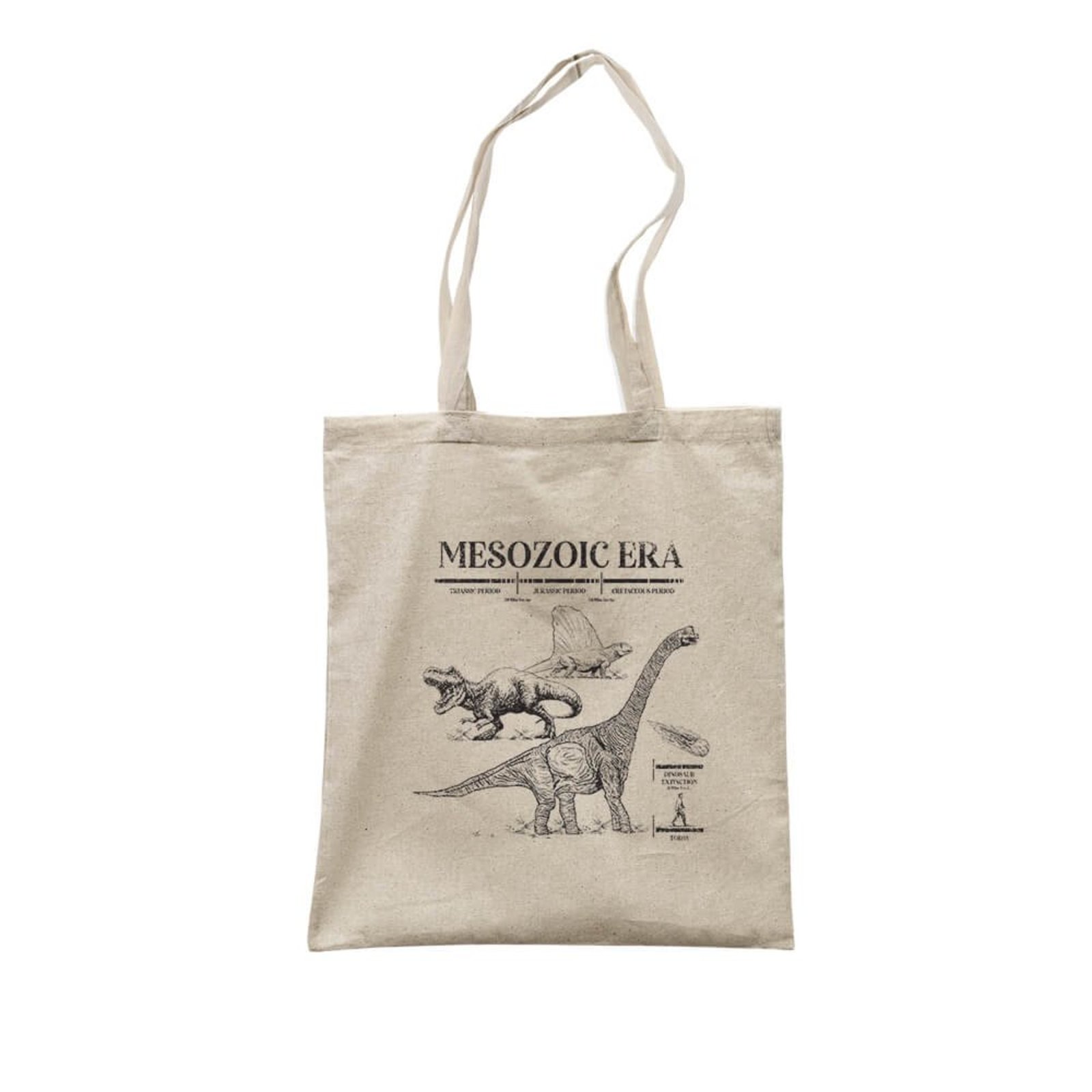 Ecobag Mesozoic Era - Bege - Casual - Studio Geek