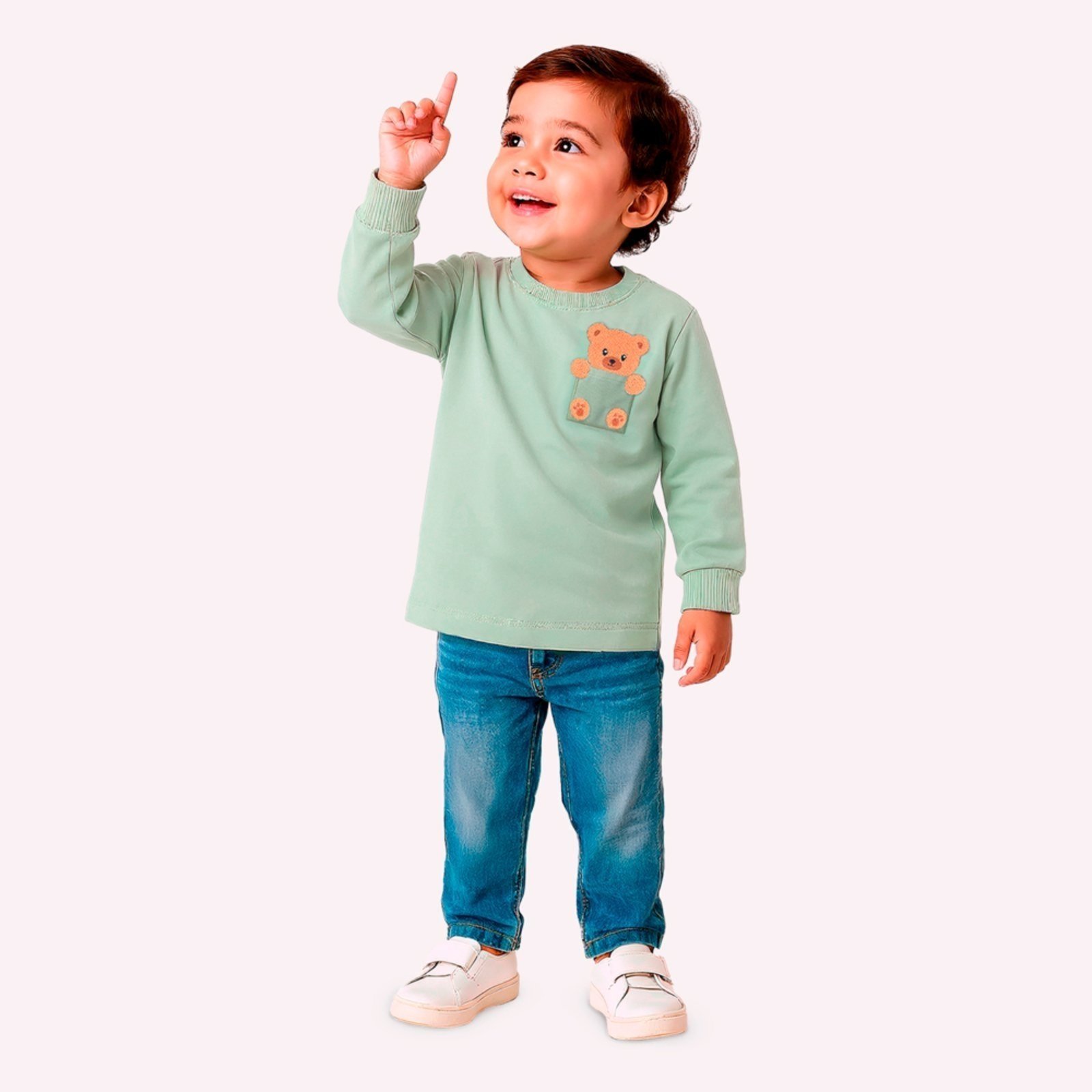 Infantil - Camiseta Menino Ursinho Kyly
