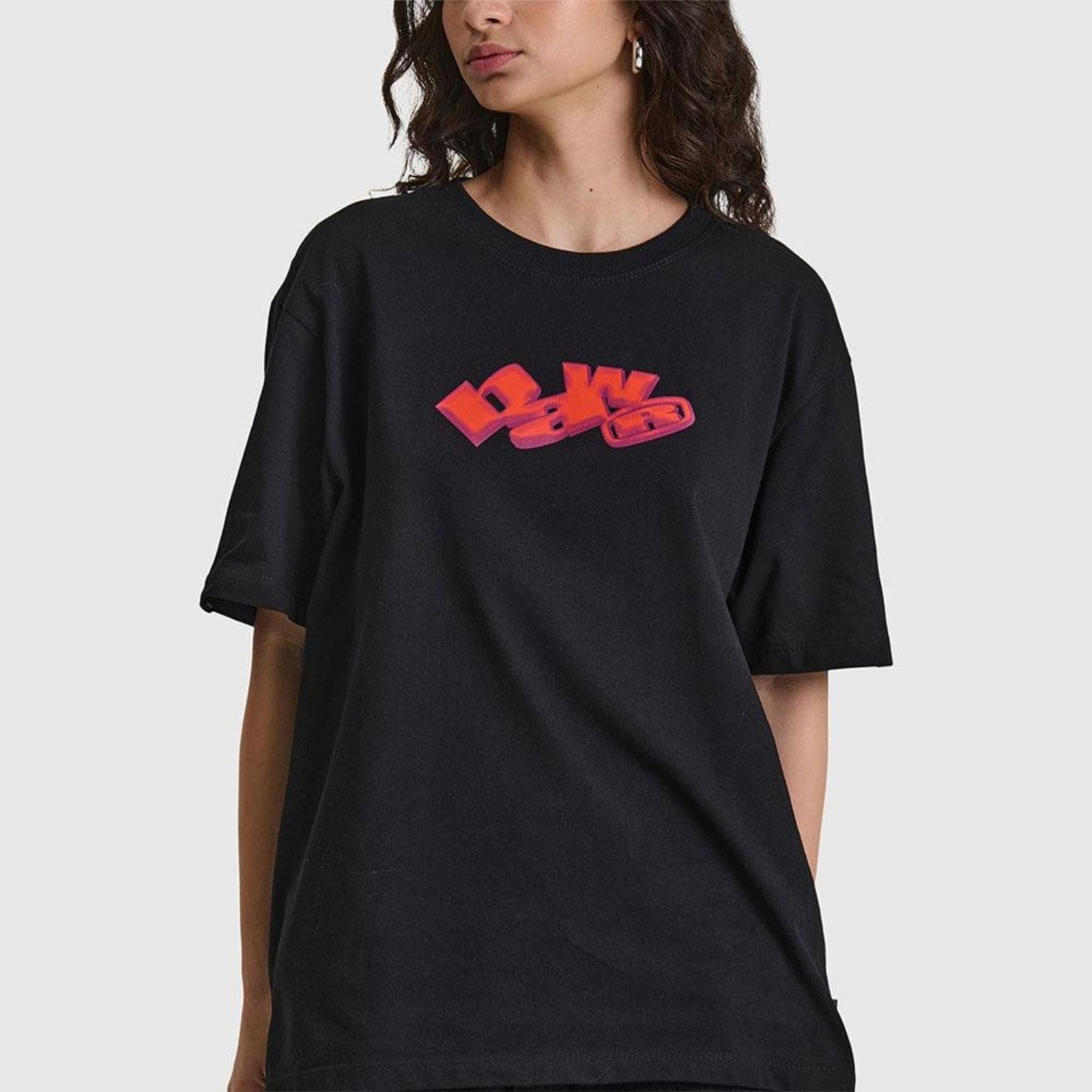 Camiseta Regular Baw Wide Preto