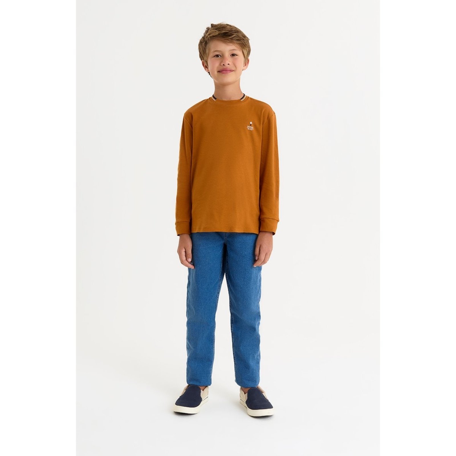 Infantil - Camiseta Masculina em Suedine Confortável