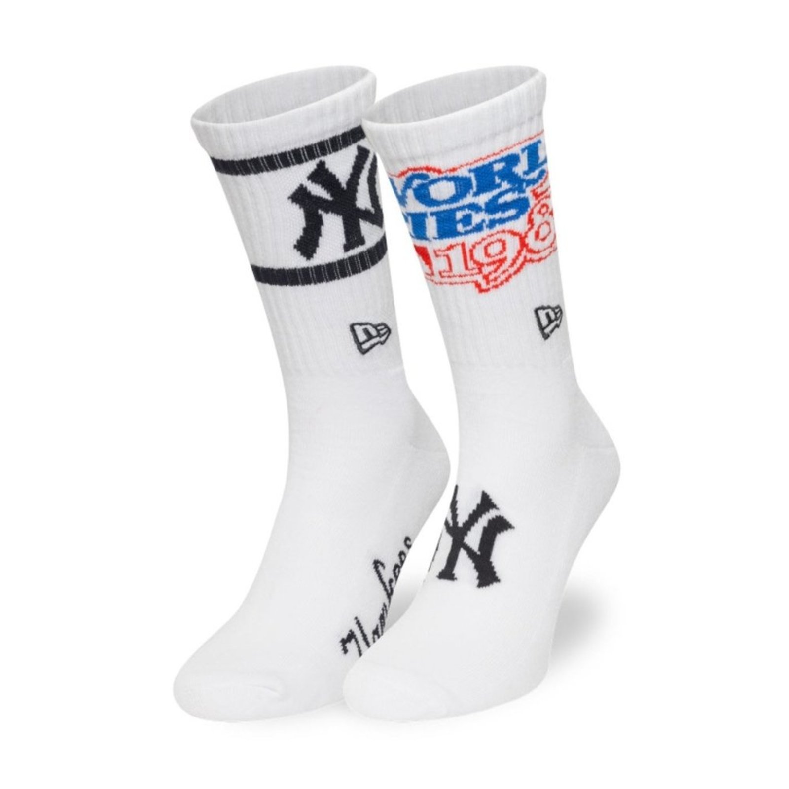 Meia New Era Cano Longo New York Yankees MLB Branco