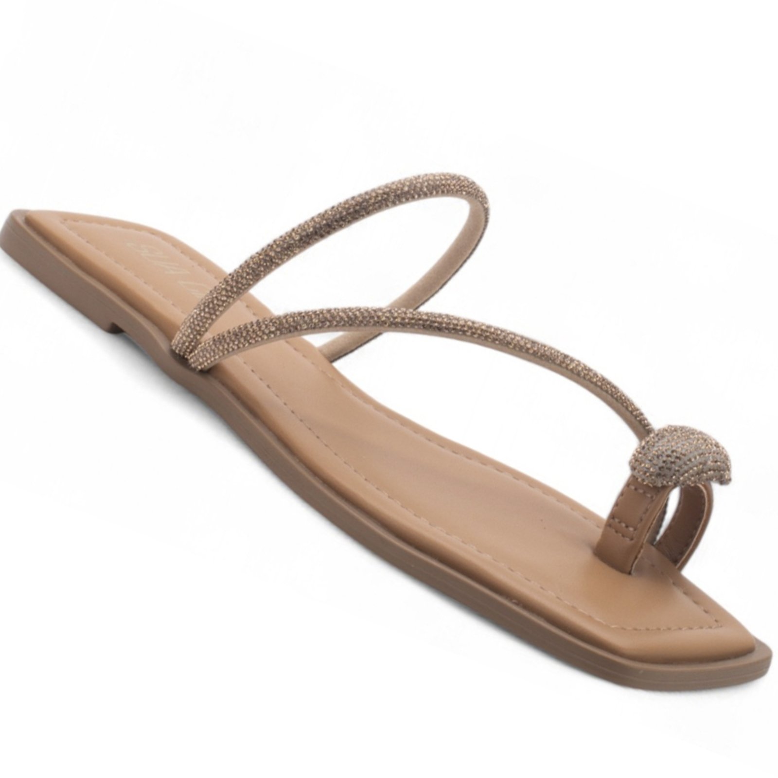 Vista 2 Chinelo Sua Cia 8408.16229 Feminino BR SPORTS caramelo BR SPORTS caramelo