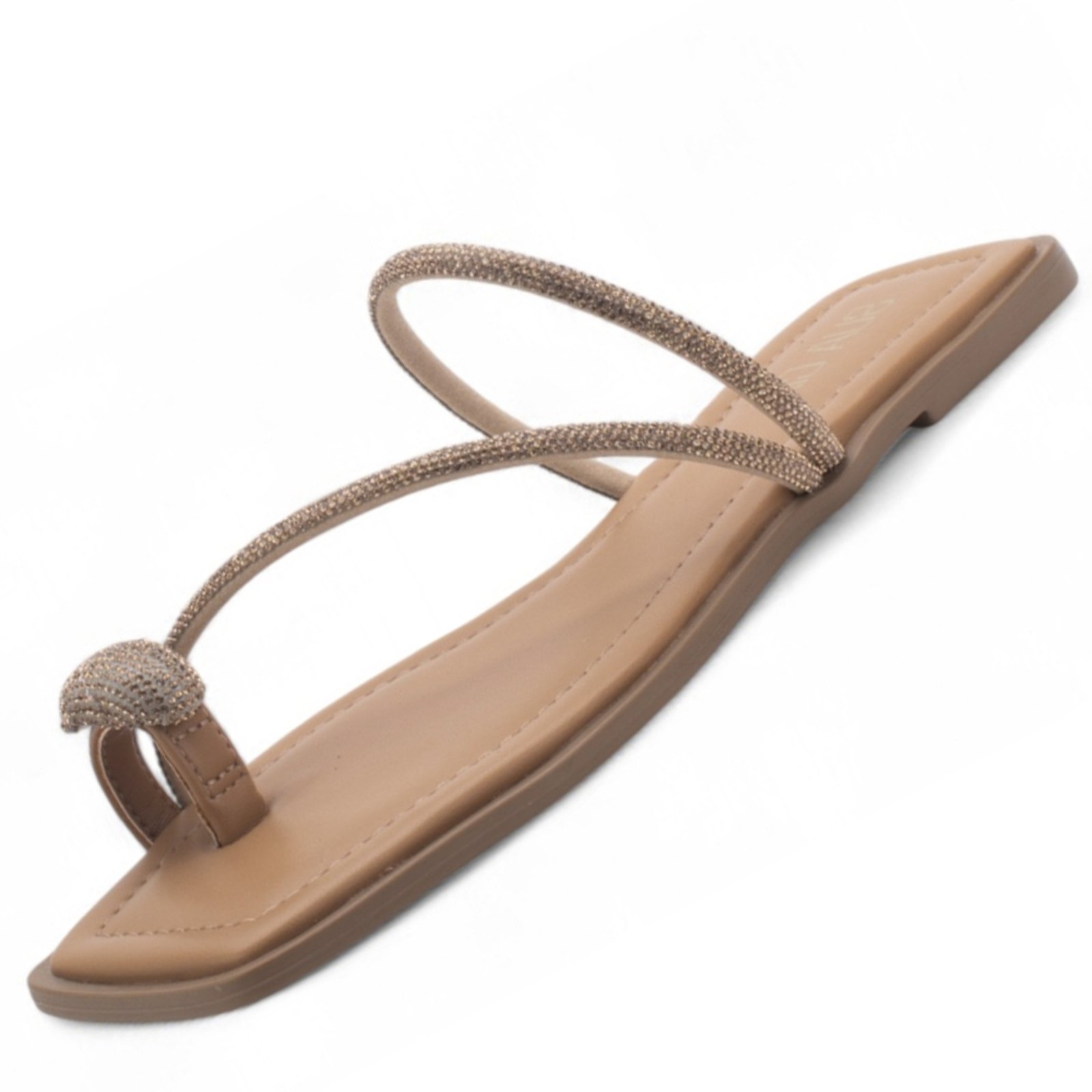 Vista 3 Chinelo Sua Cia 8408.16229 Feminino BR SPORTS caramelo BR SPORTS caramelo