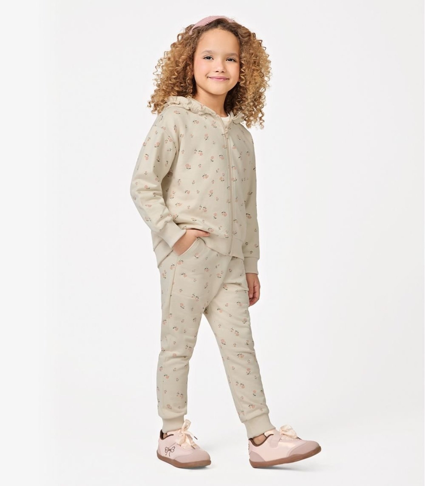 Infantil - Conjunto Jaqueta com Calça Trick Nick Bege