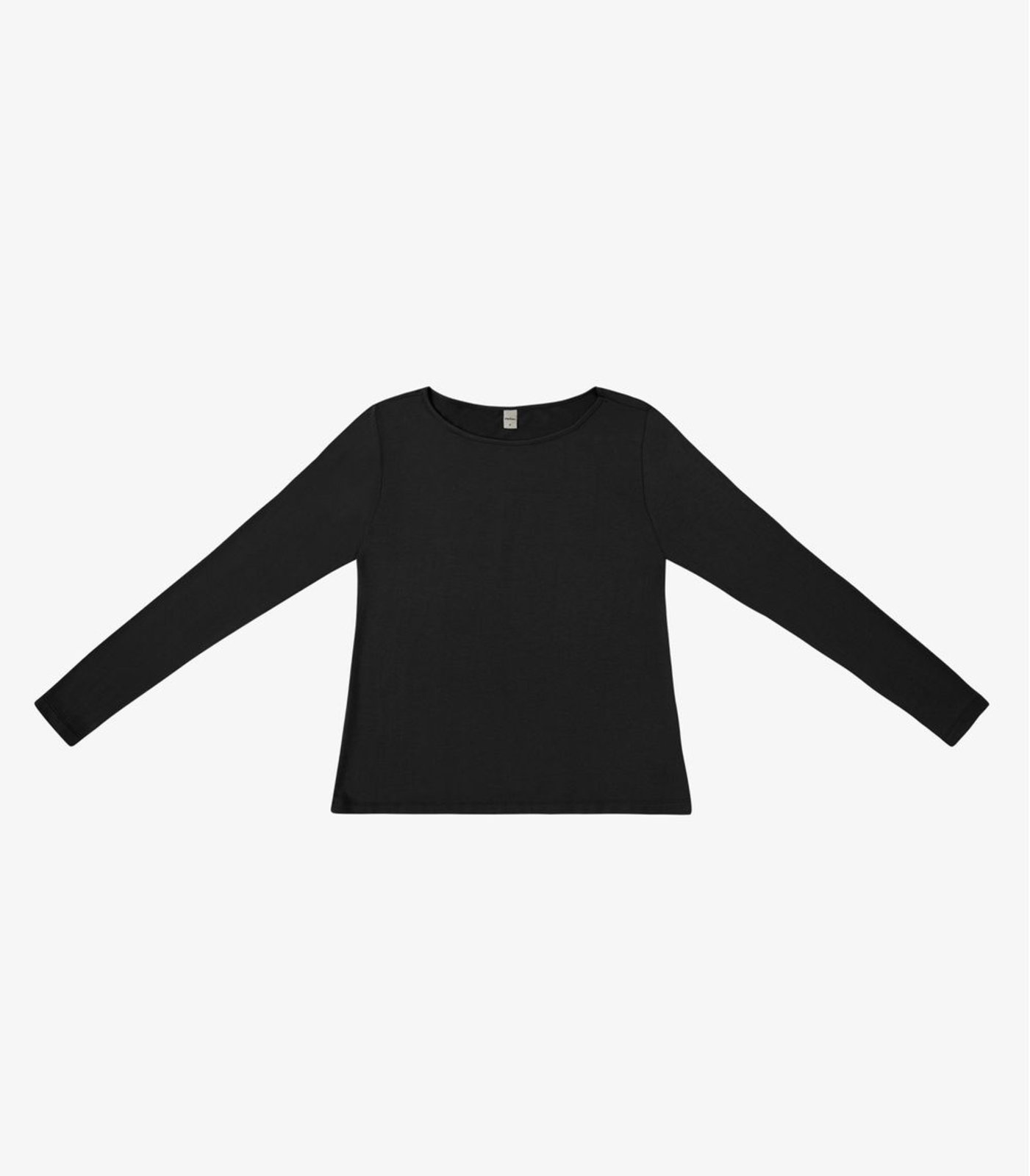 Blusa Feminina Manga Longa Básica Rovitex Preto
