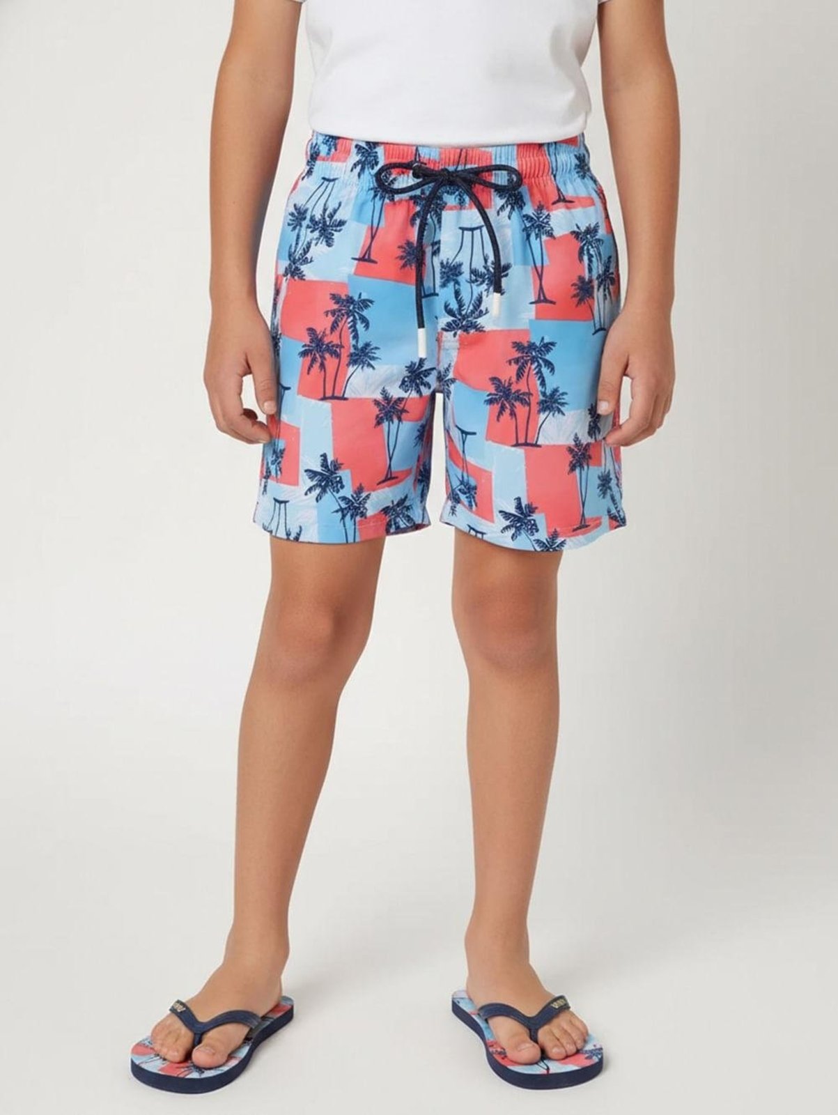 Infantil - Bermuda Microfibra Para Menino - AZUL