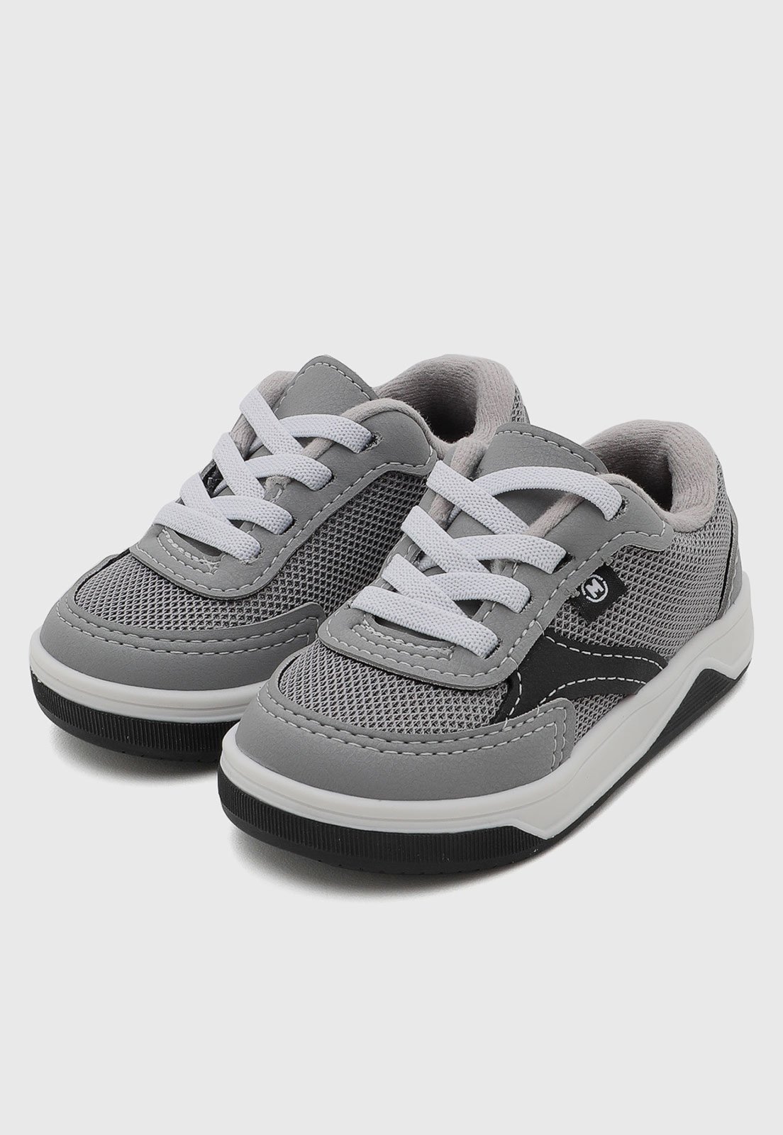 Infantil - Tênis Molekinho Casual Cinza
