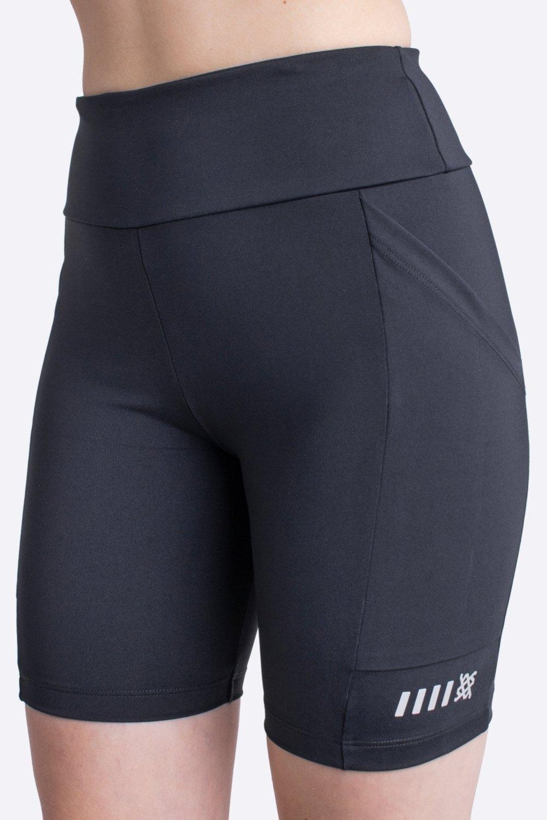 Bermuda HUPI Feminina Trainer Lift Preto Preto