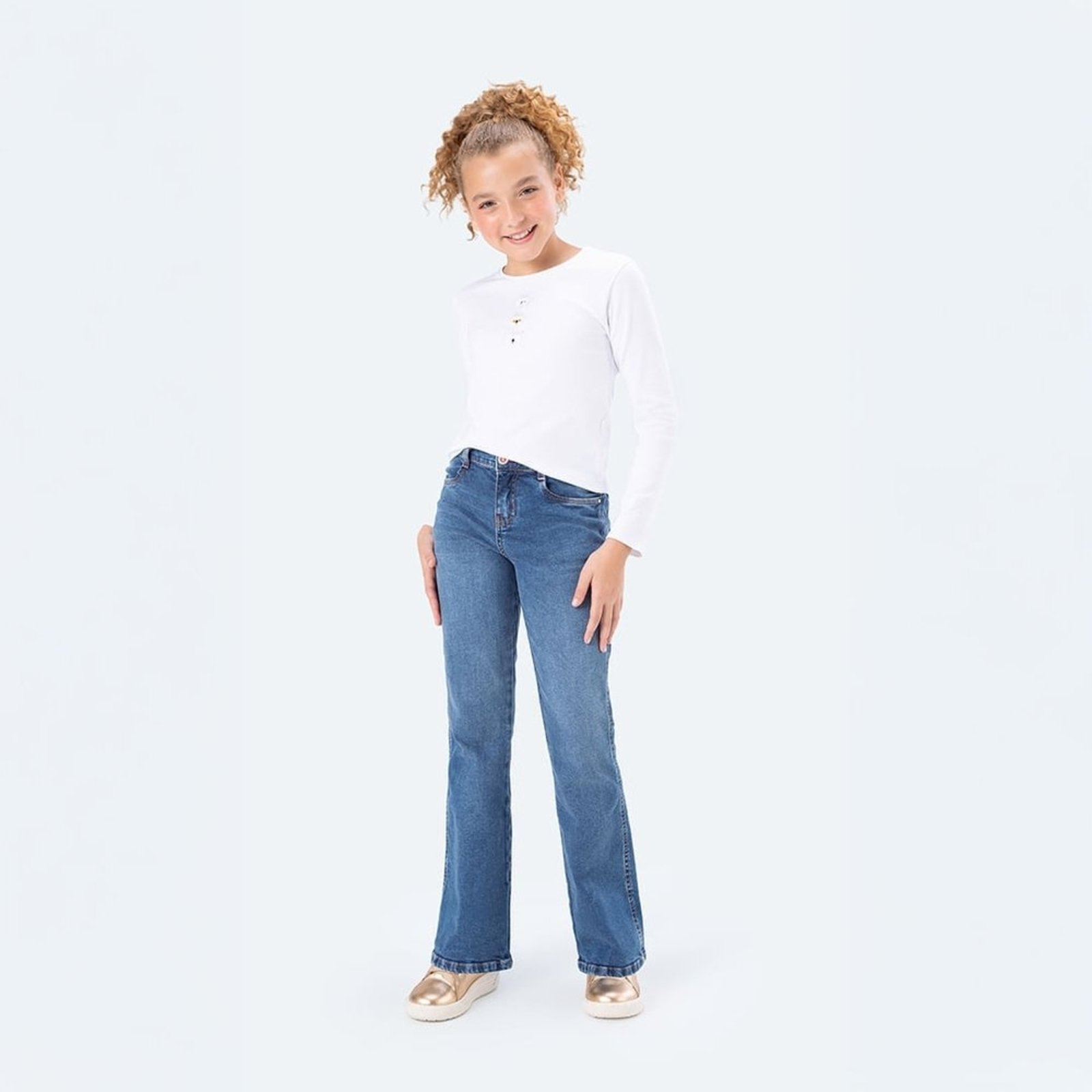 Infantil - Blusa Manga Longa Menina Lilica Ripilica