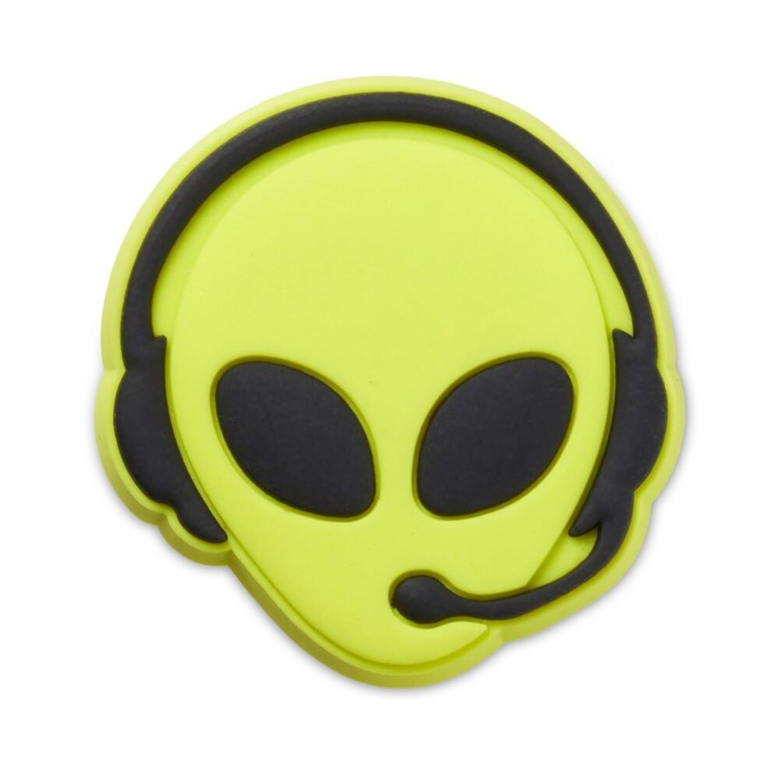 Infantil - Jibbitz™ alien com headset unico Branco