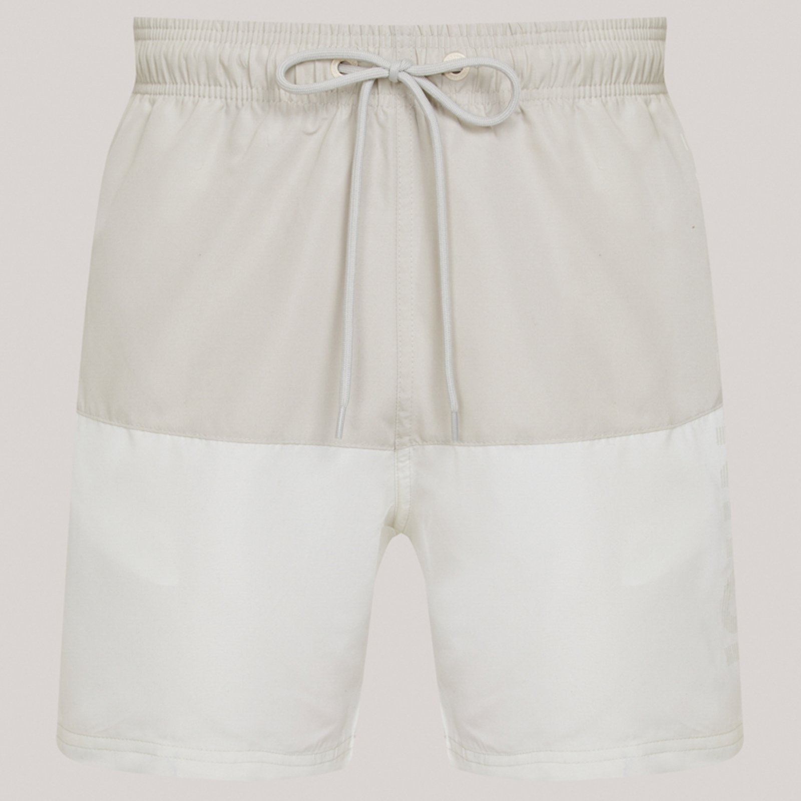 Short John John Bicolor Ve26 Bege Masculino