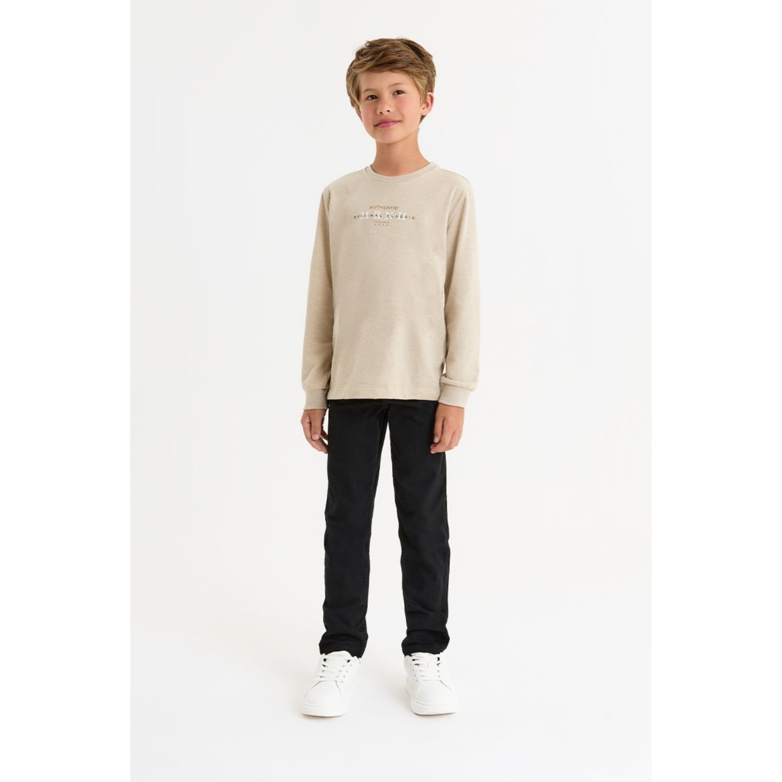 Infantil - Camiseta Masculina Vintage Confortável