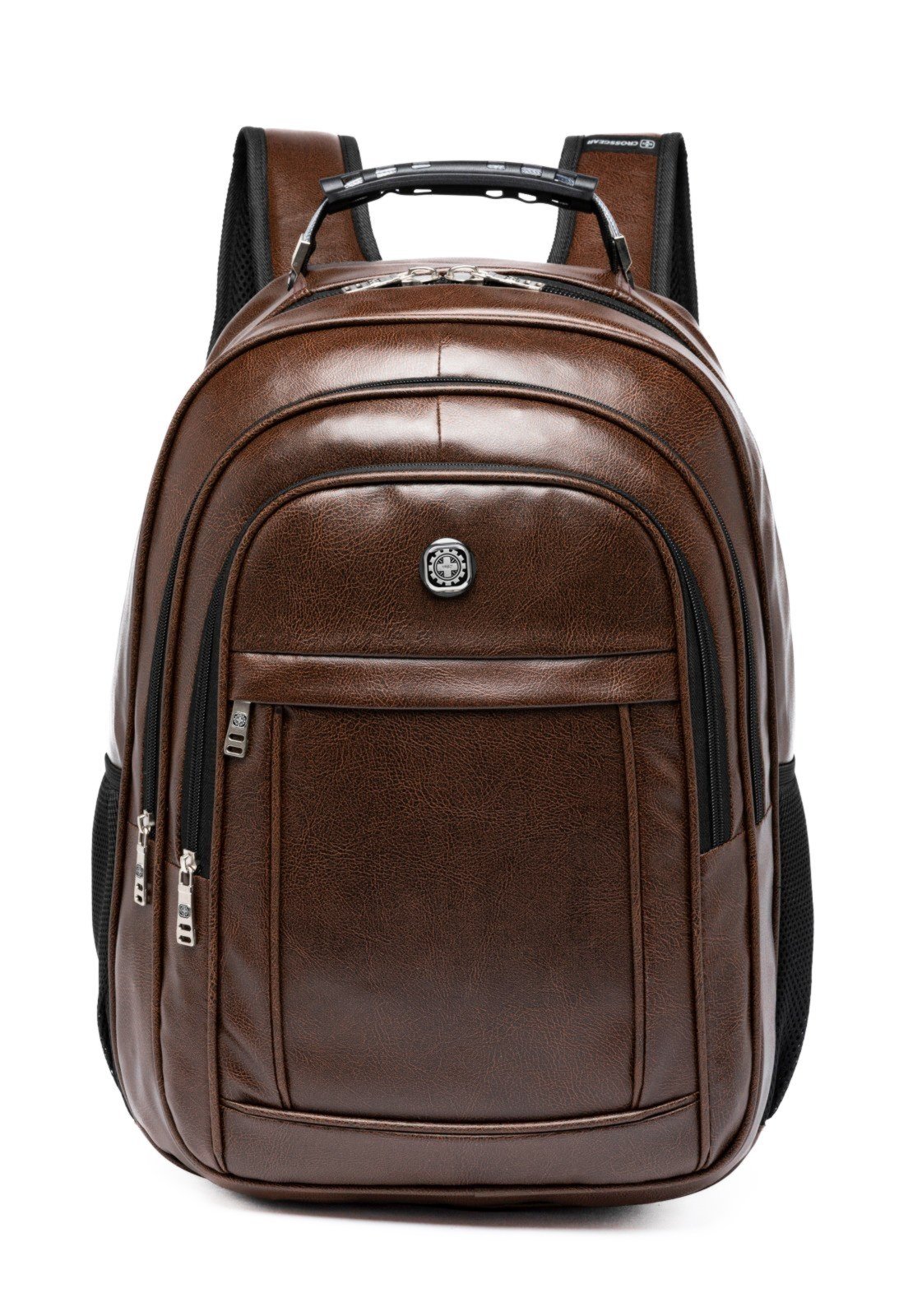 Mochila Notebook Executiva Masculina 26 L Resistente Marrom