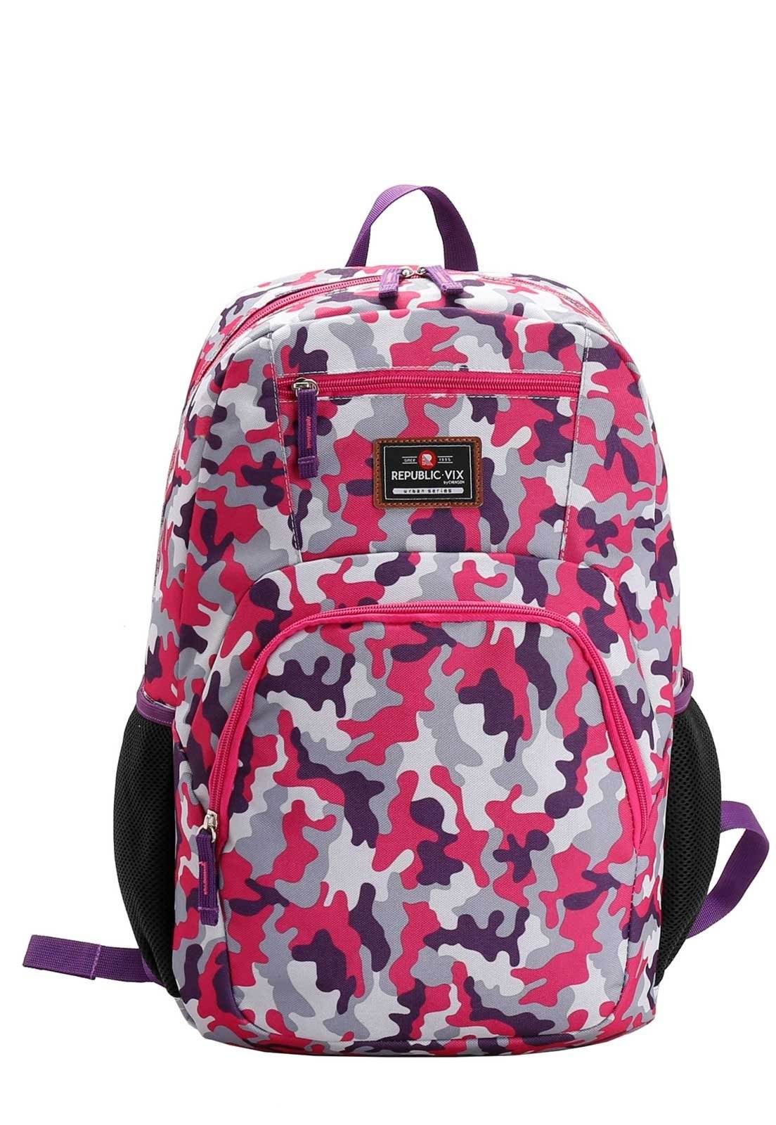 Mochila Juvenil Escolar Casual Espaçosa Resistente