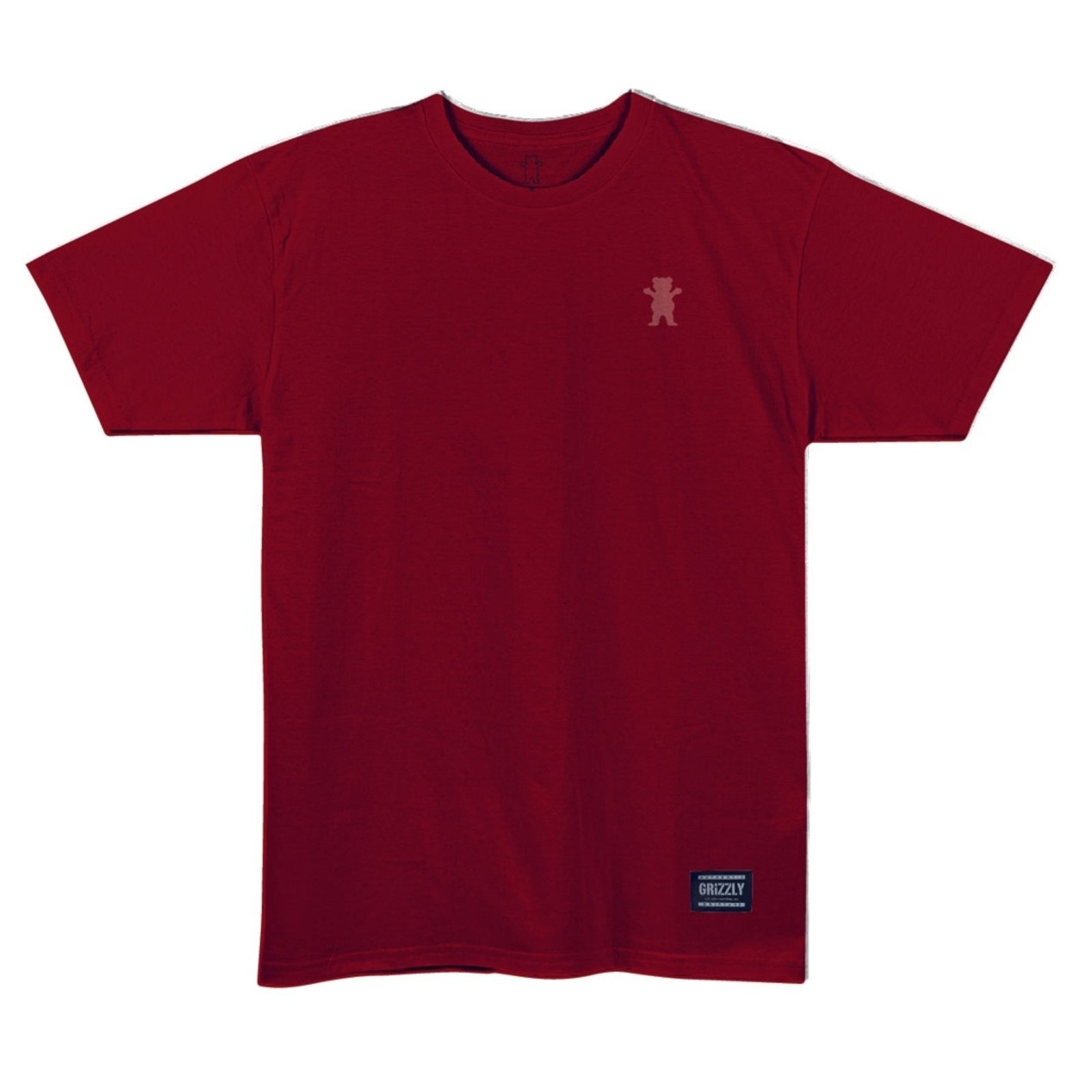 Camiseta Grizzly Mini Og Bear Tee II - RED NIGHT