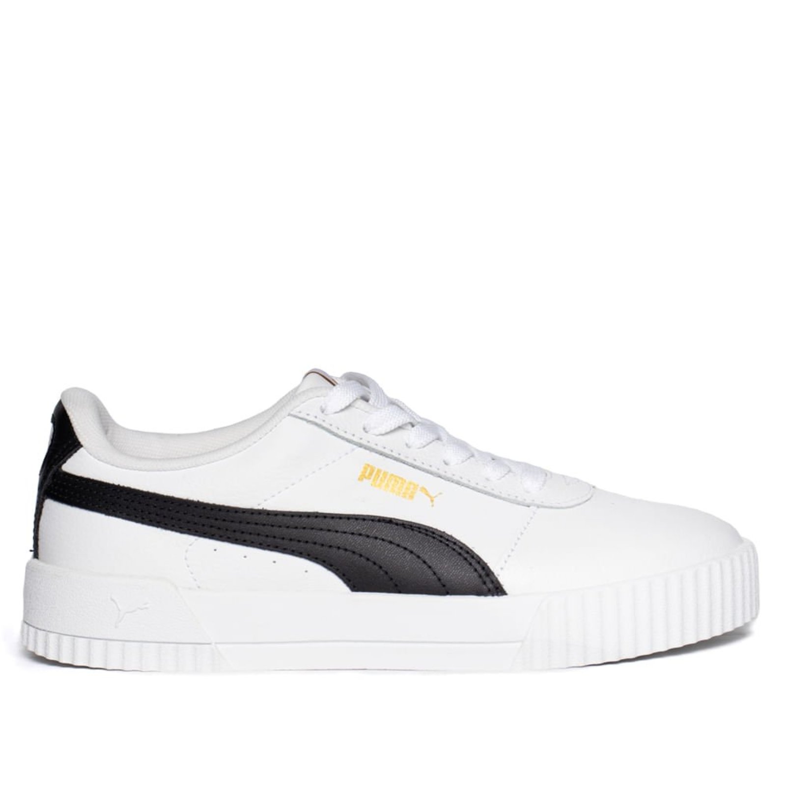 Tênis Feminino Puma Carina Branco e Preto
