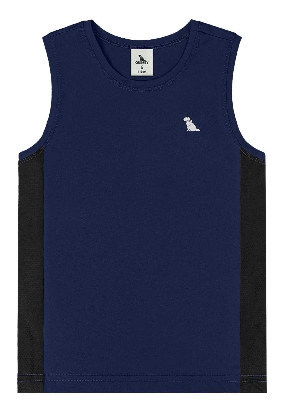 Infantil - Regata Move Menino com FPS +50 Quimby Azul