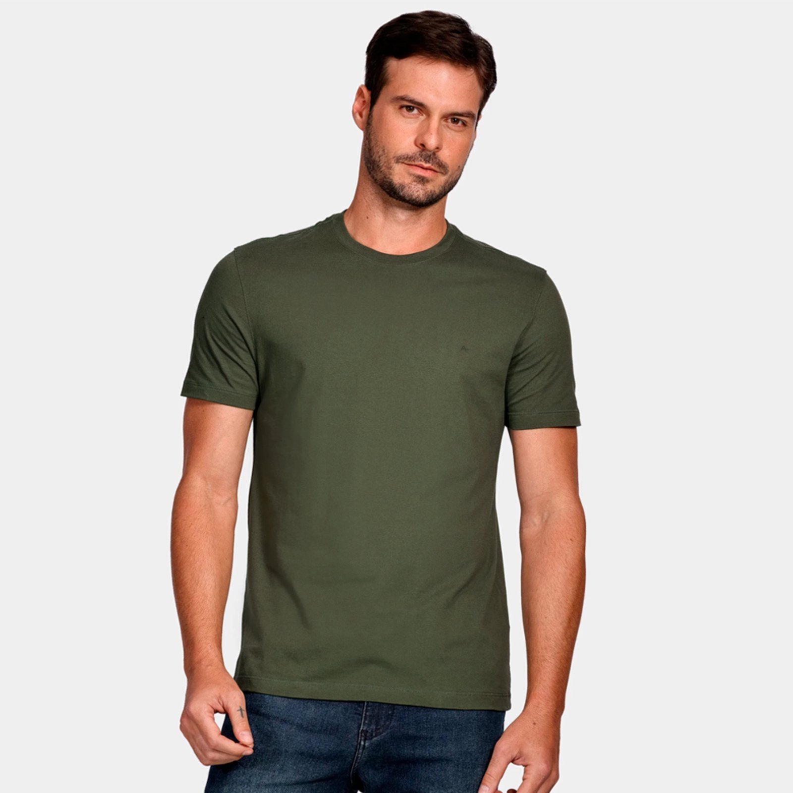 Vista 2 Camiseta Aramis Basic Ve26 Masculino verde Aramis verde