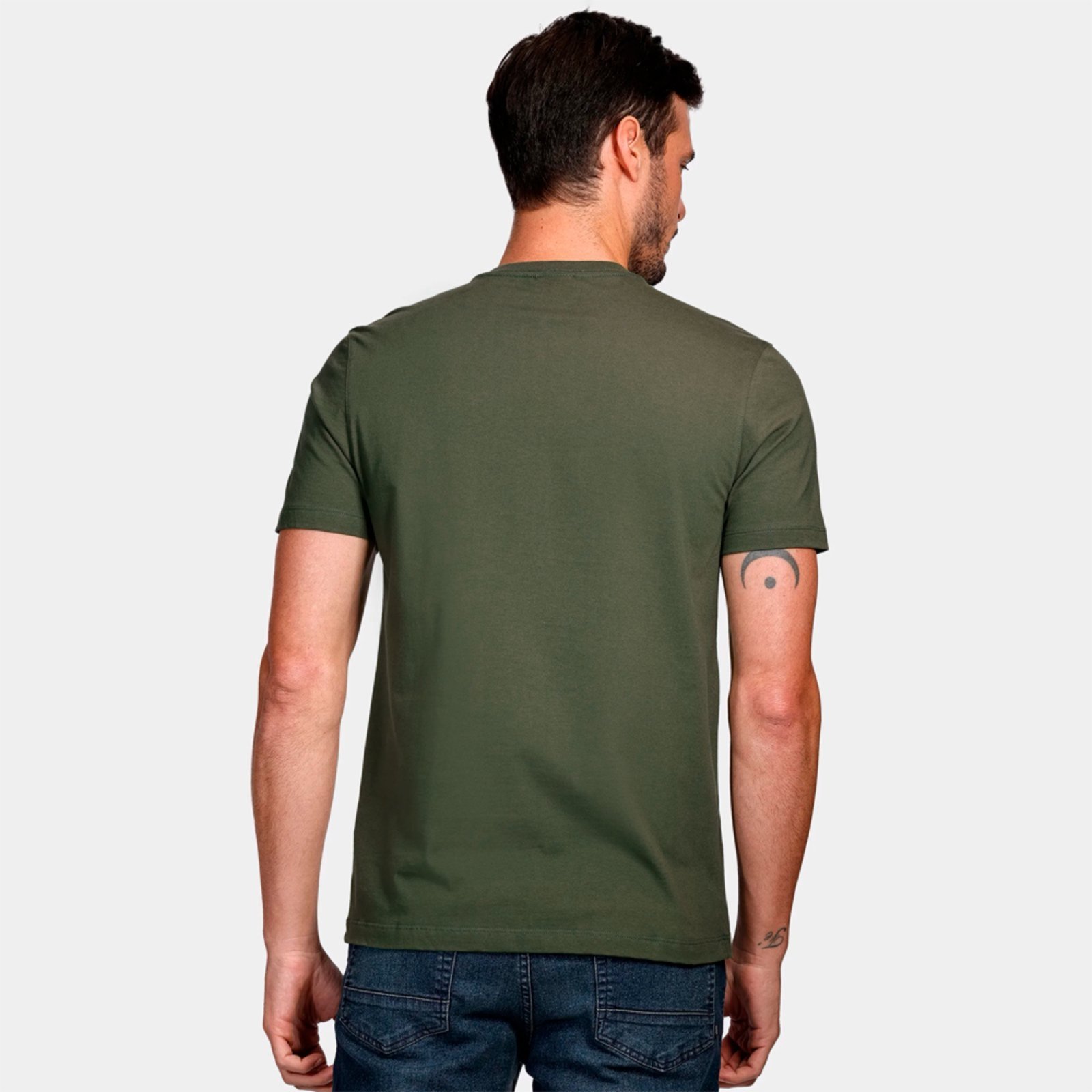 Vista 3 Camiseta Aramis Basic Ve26 Masculino verde Aramis verde