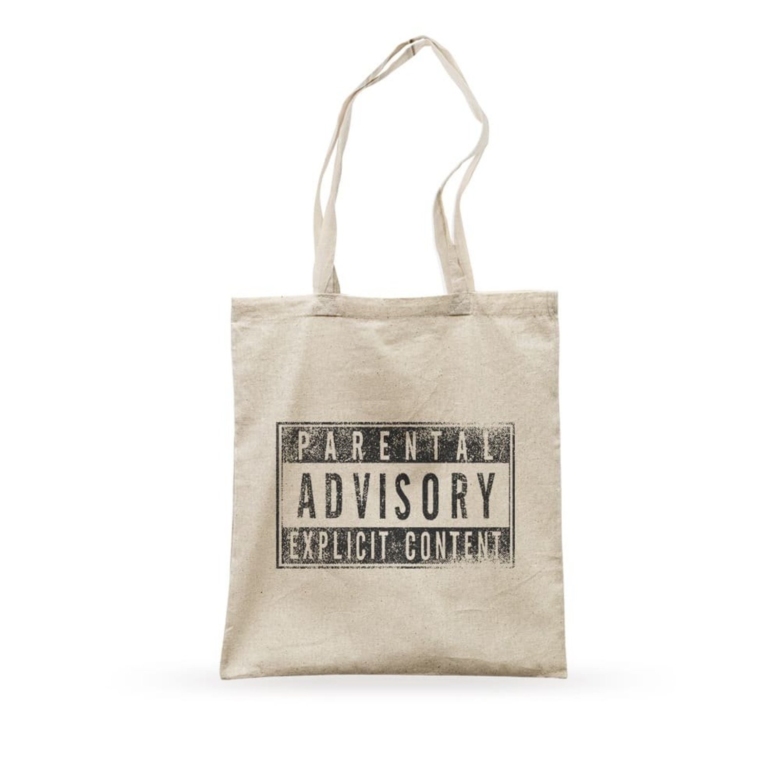 Ecobag Parental Advisory - Bege - Casual - Studio Geek