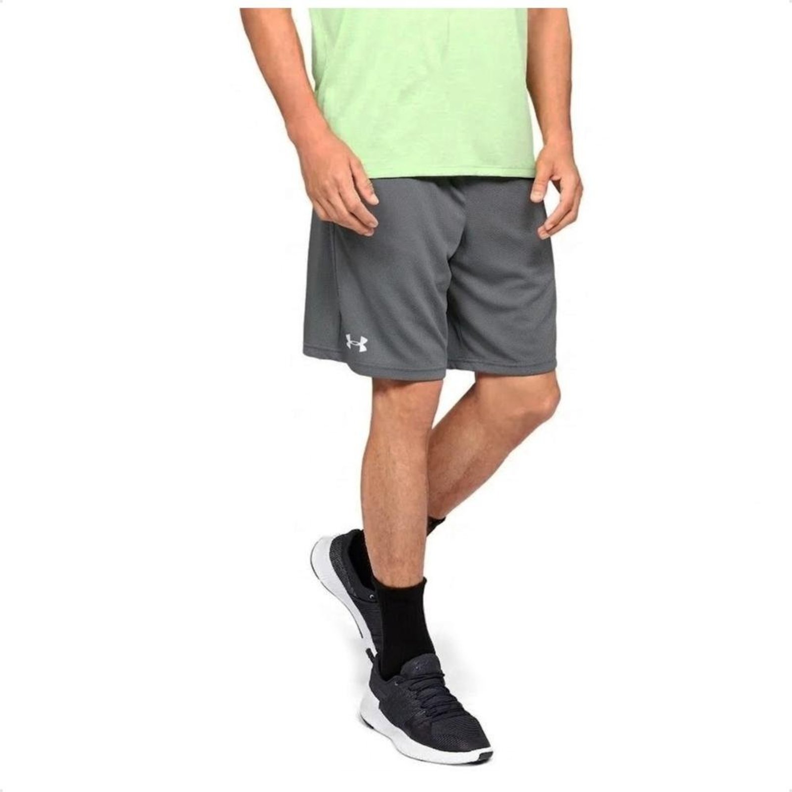 Bermuda Under Armour Treino Tech Masculina Cinza