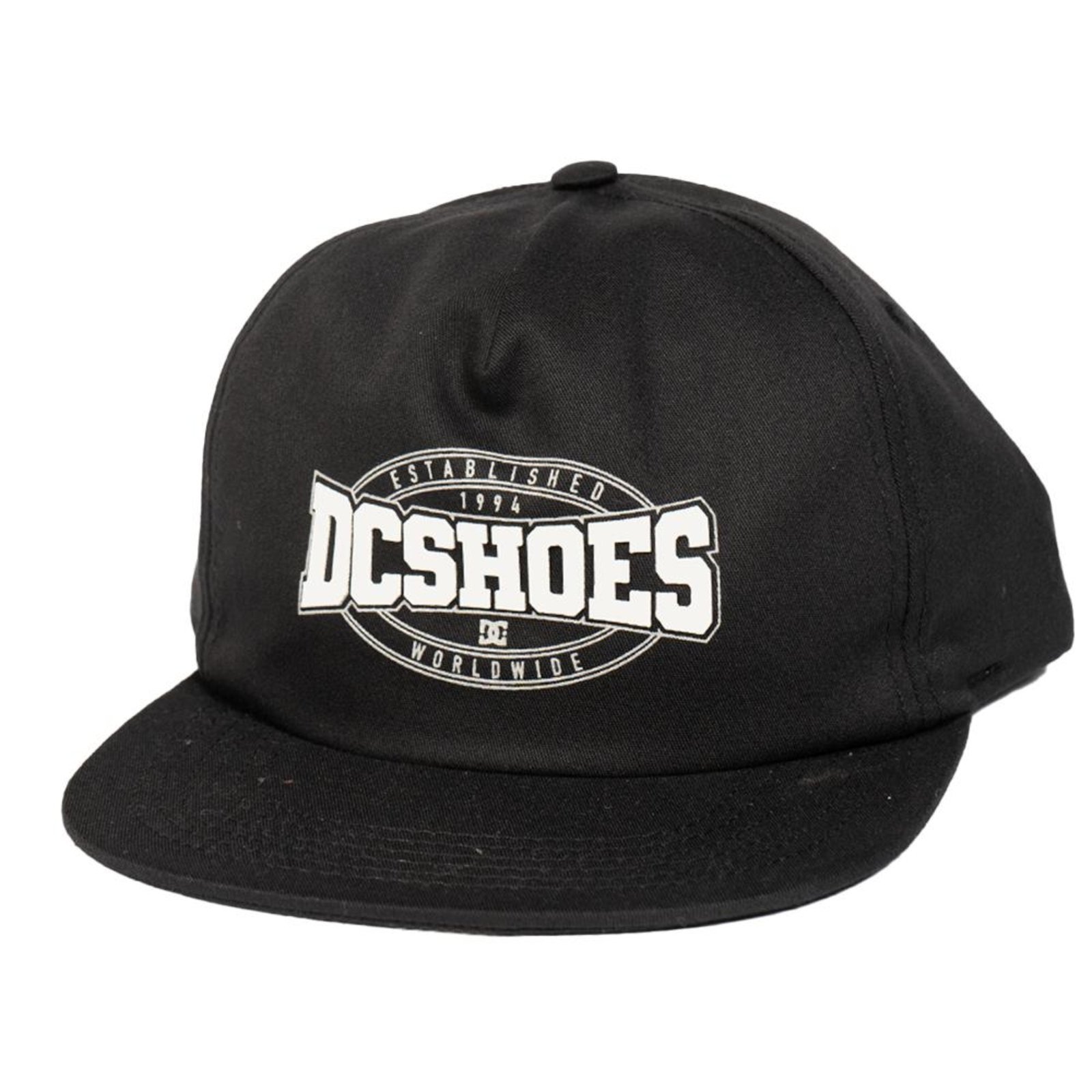 Boné DC Shoes Aba Reta Fall Back Strapback SM25 Preto
