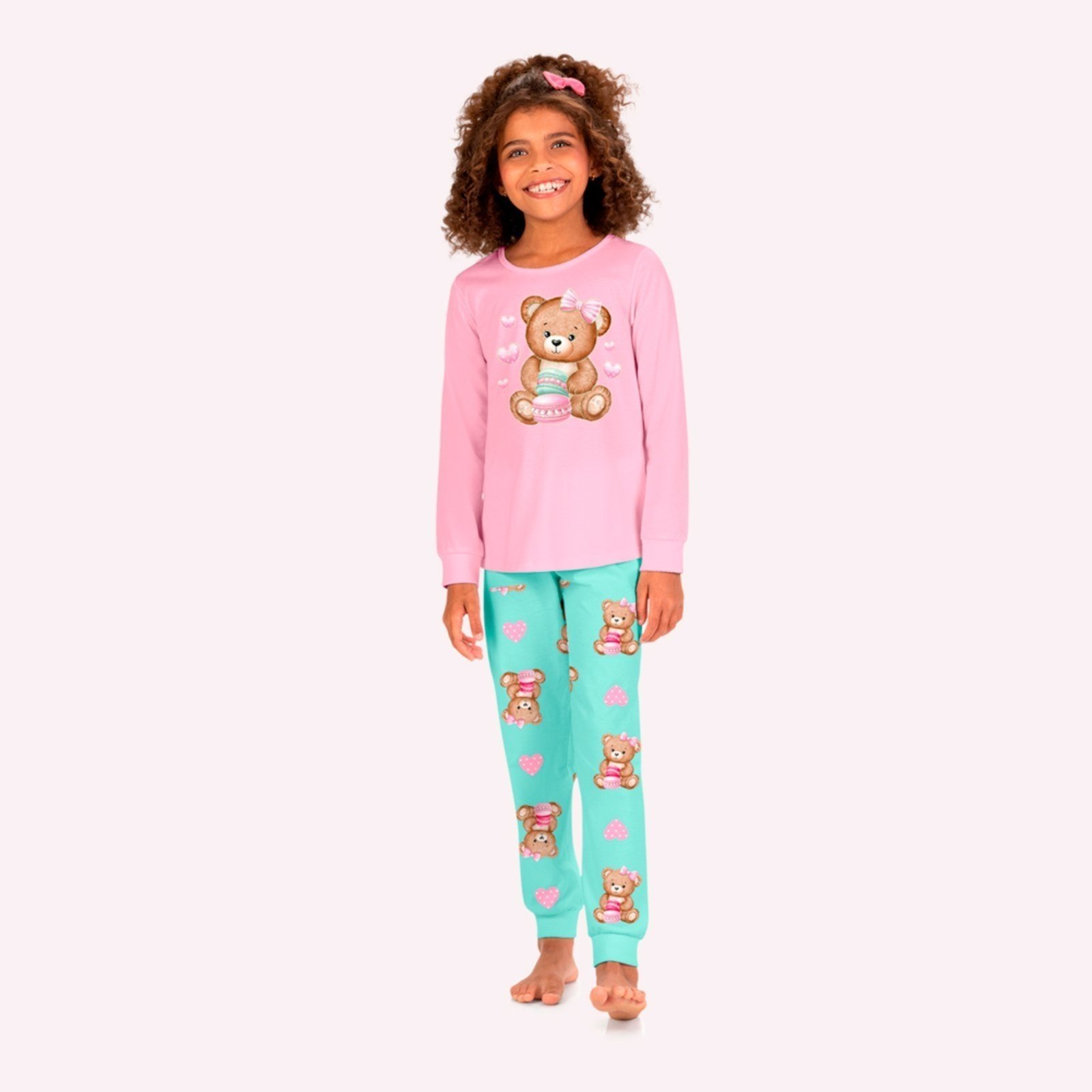 Pijama Menina Ursinhos Kyly